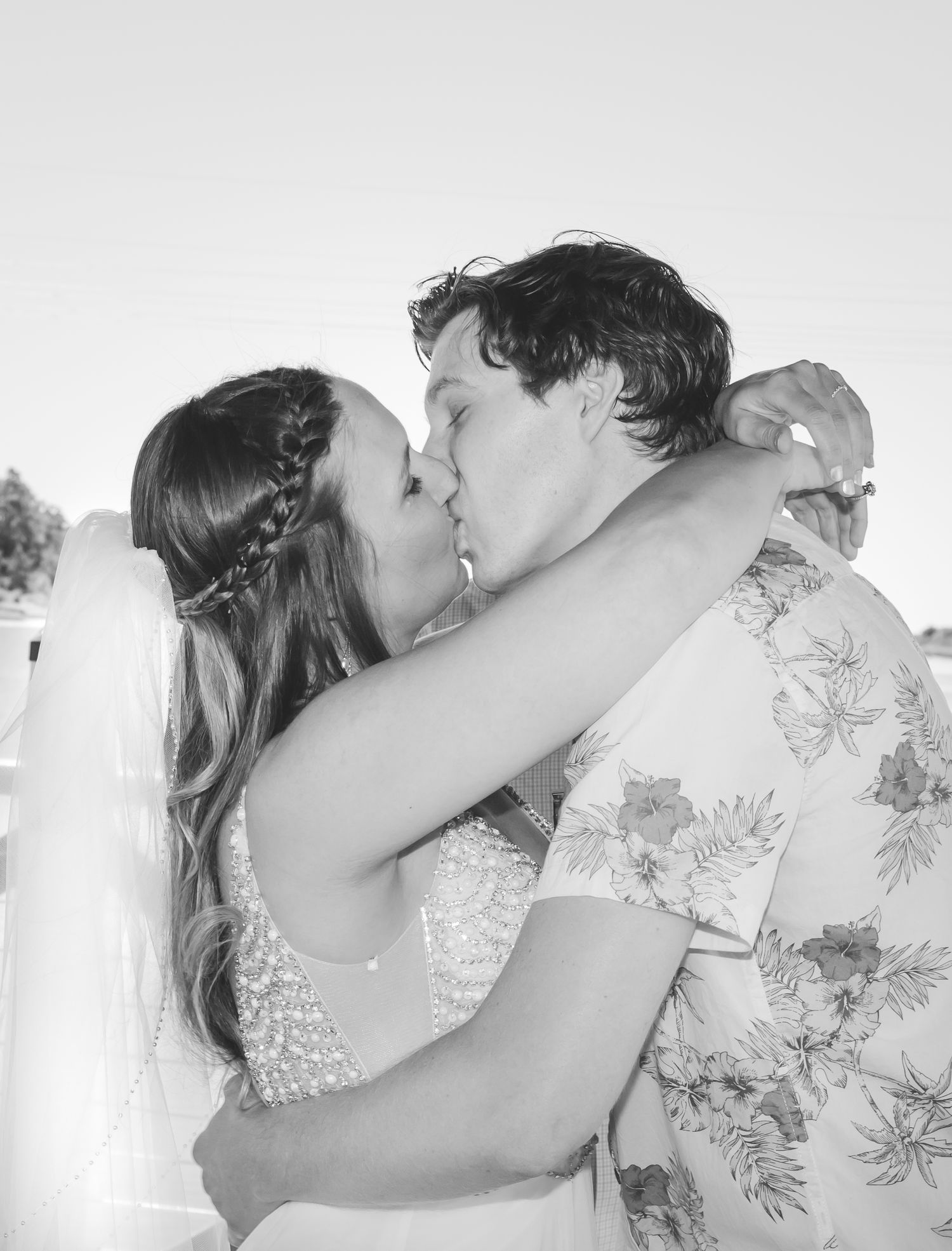 Couple elopement photograph Carolina Beach NC Wilmington NC