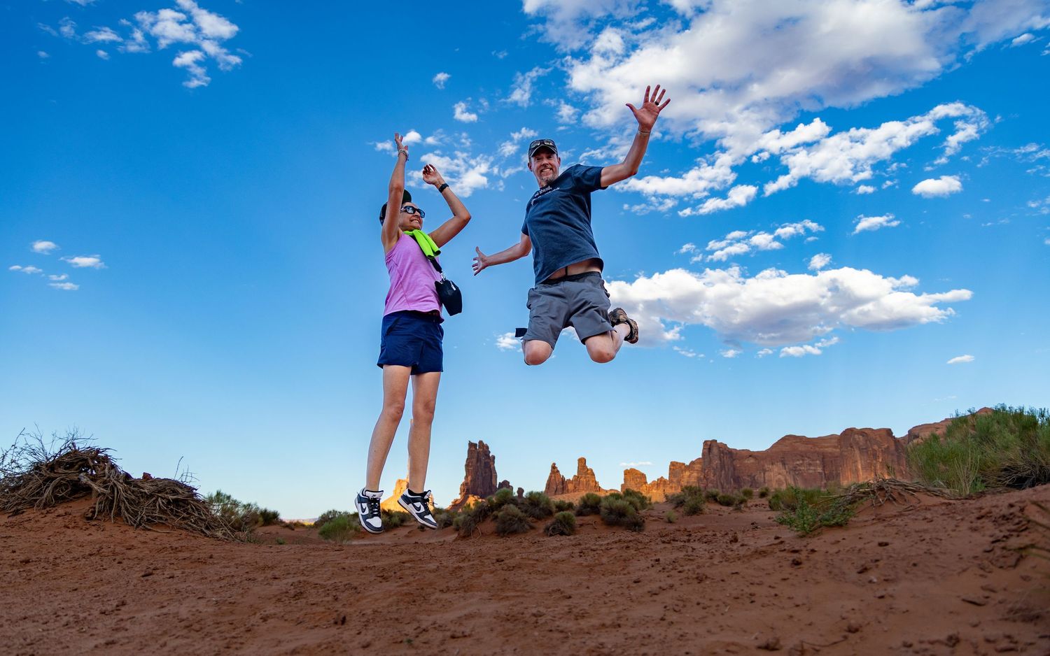Fun in Monument Valley, Arizona