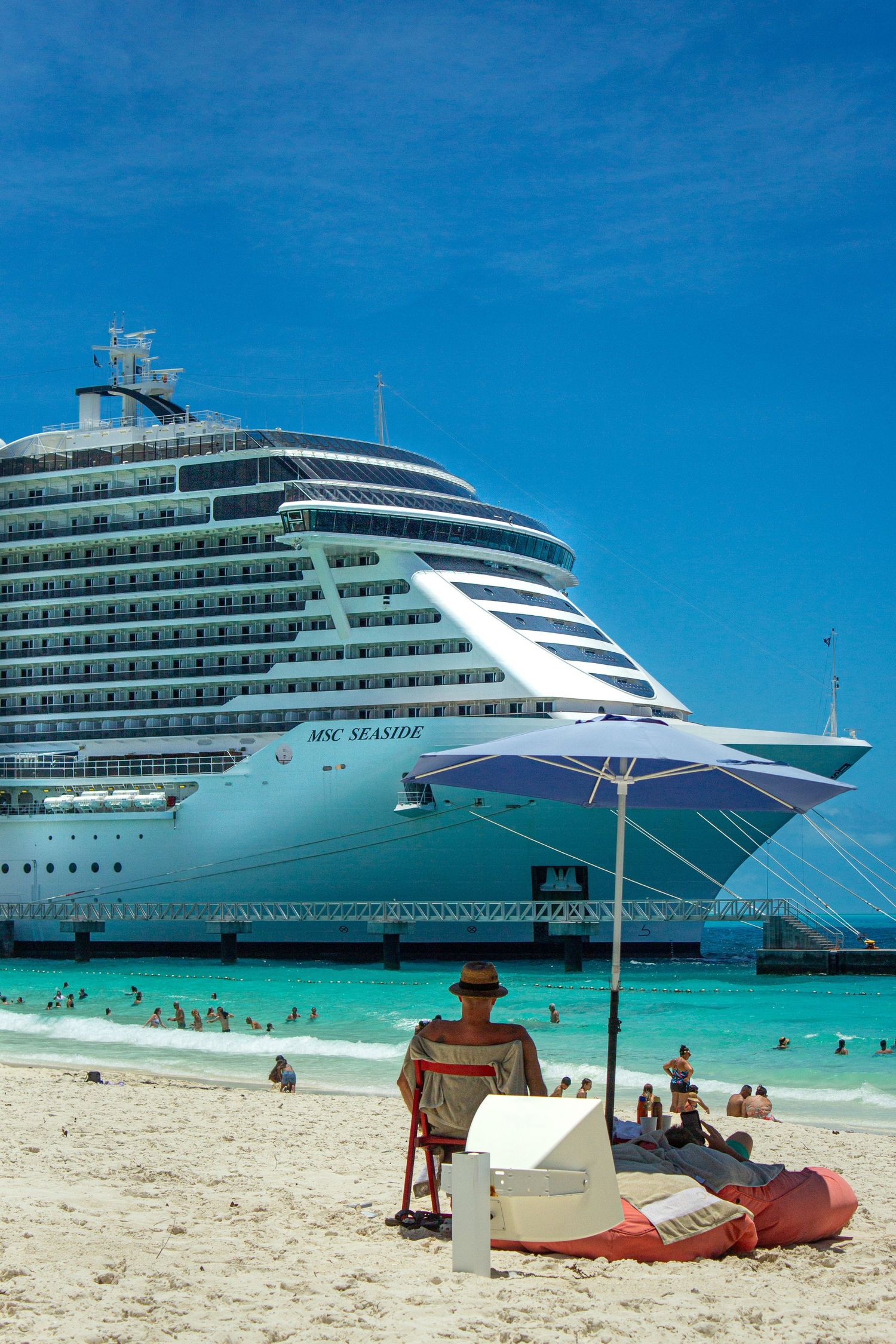 Ocean Cay, Bahamas
MSC Cruise Ship
