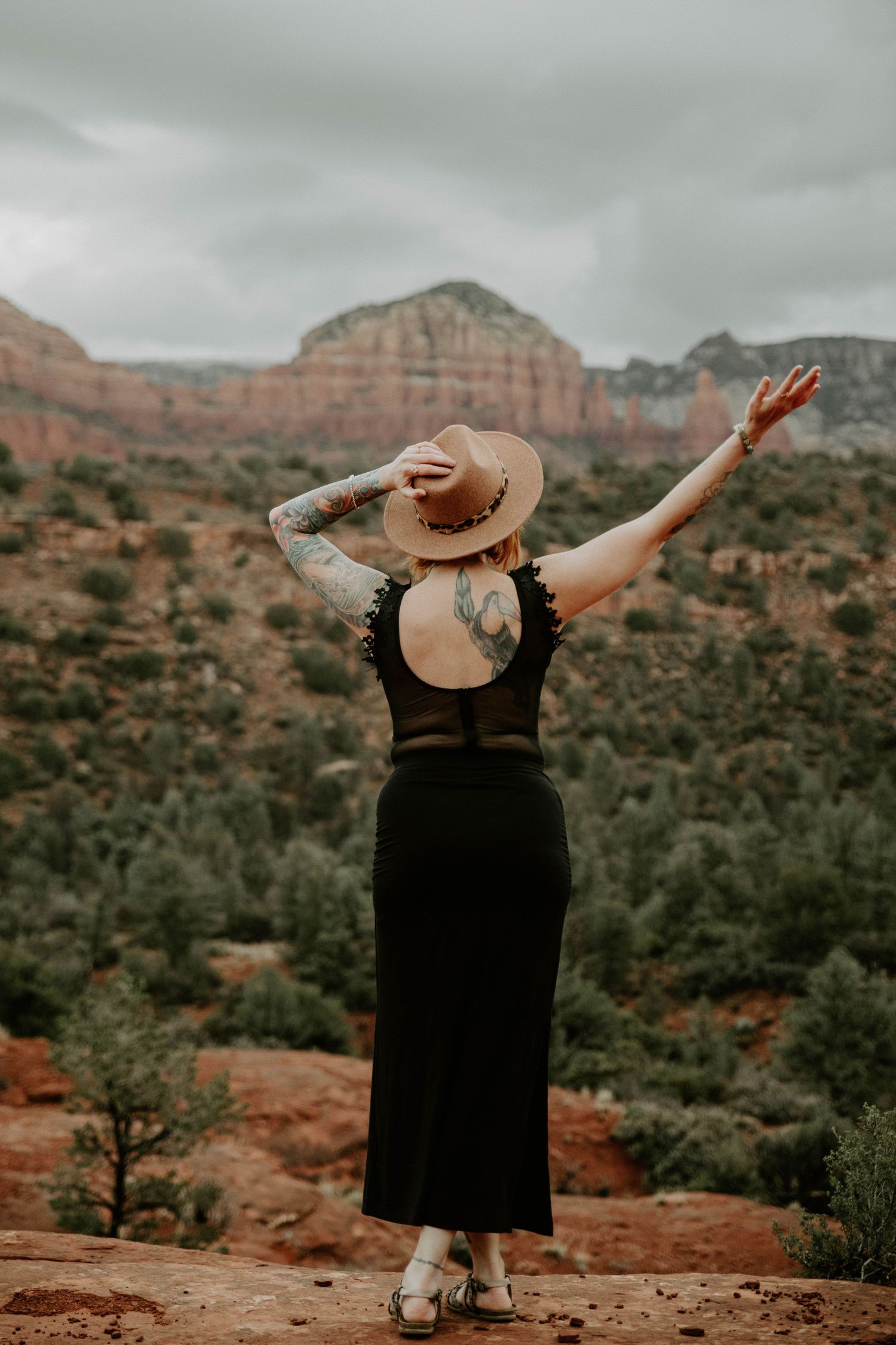 Holly in Sedona