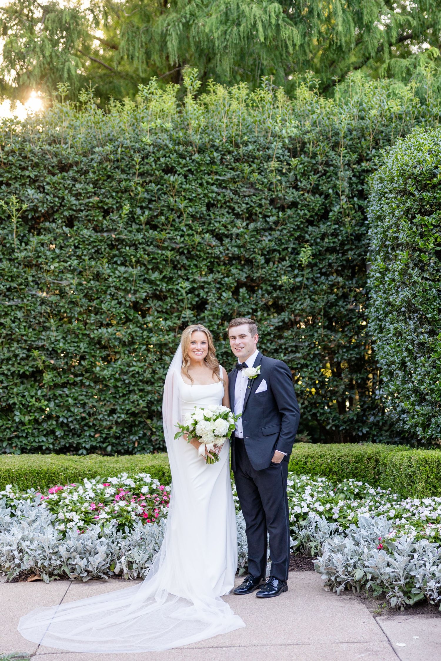 Bridal Portraits at Dallas Arboretum