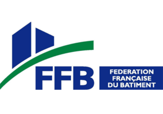 Logo de la fédération française du bâtiment avec qui j'ai travaillé pour faire des photos.
