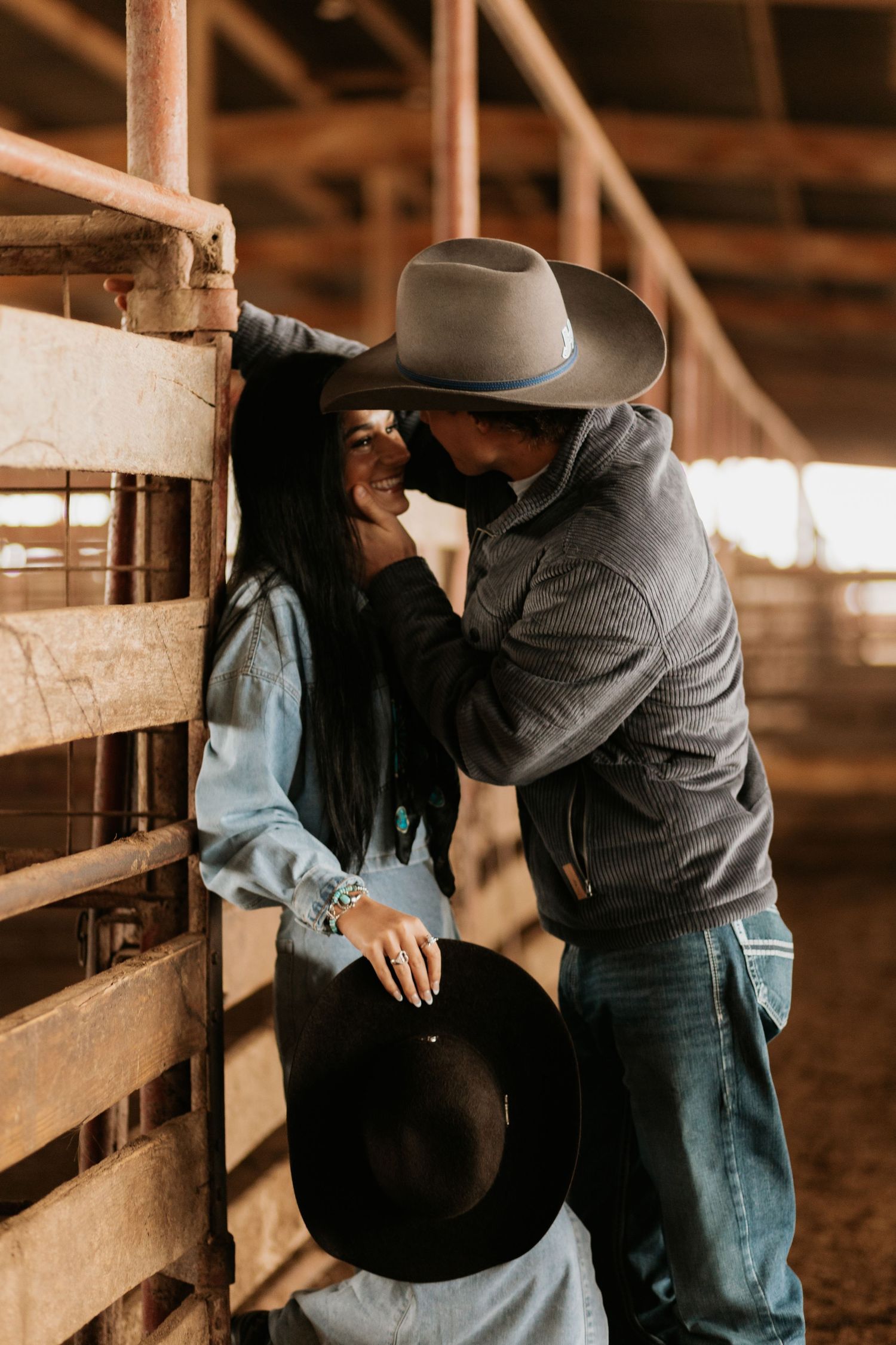 western creative couples shoot