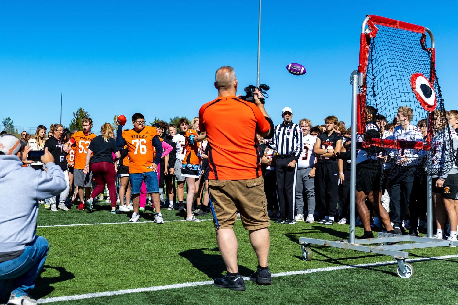 Special needs students participate in Victory Day festivities
