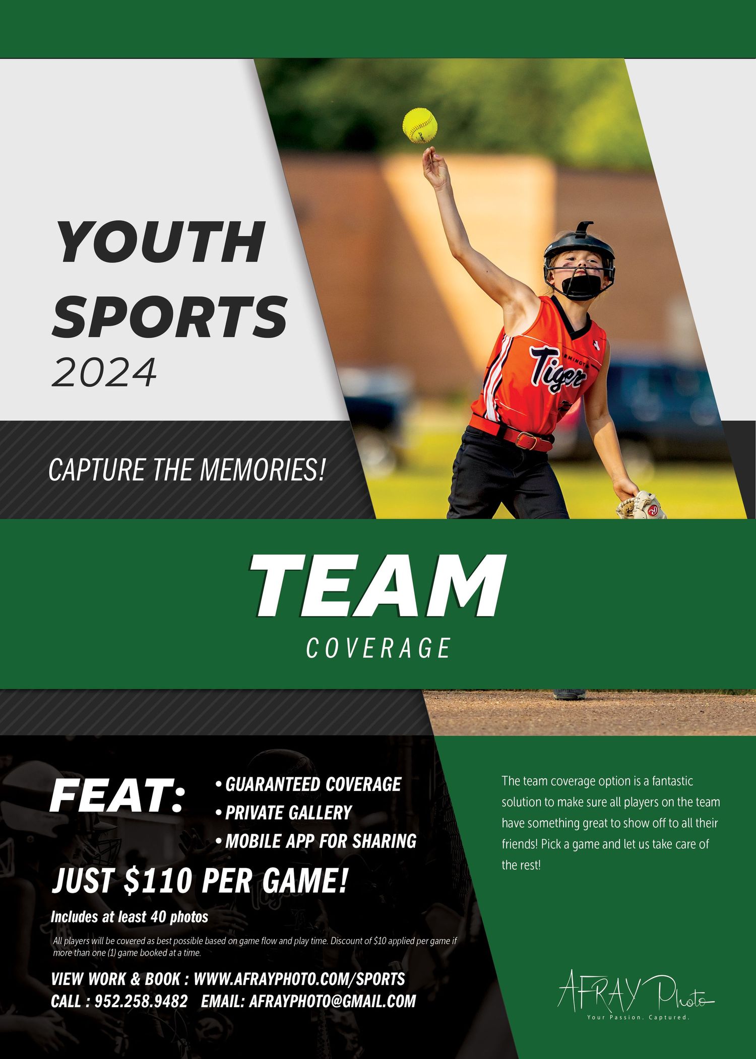 youth sport team coverage