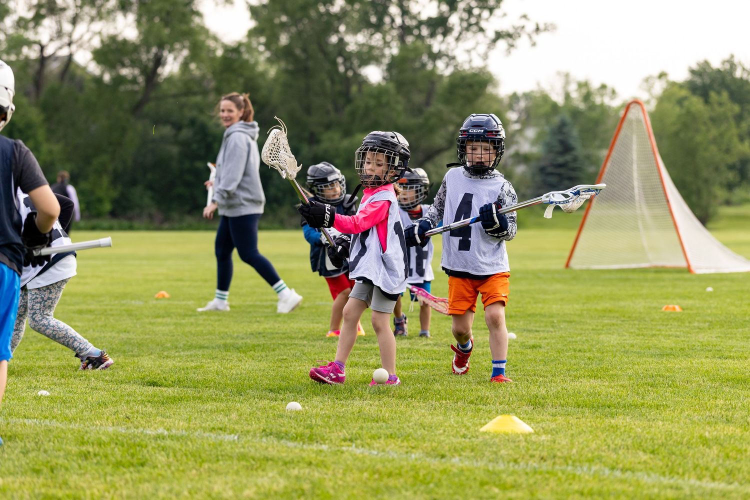 rosemount initiation program learns the basics of the game