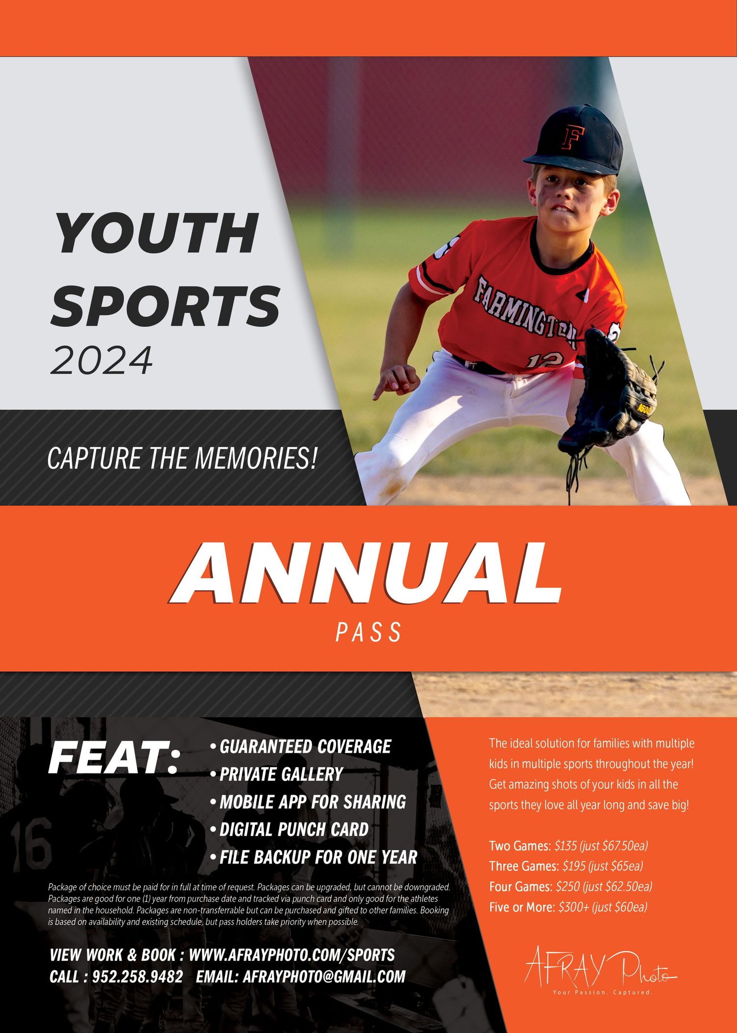 annual pass youth sport coverage