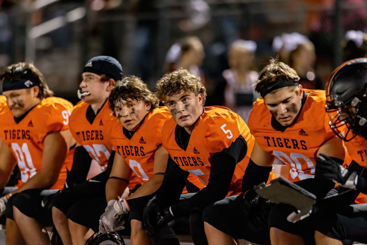 farmington tigers defenders on the bench