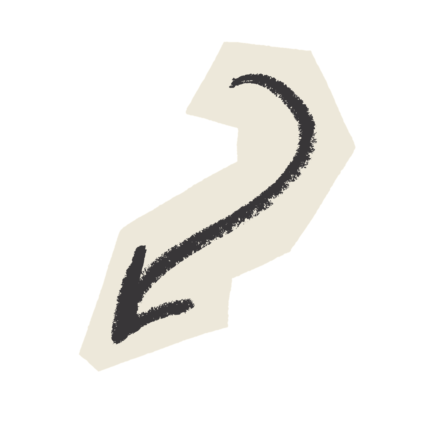 Black hand-drawn numbers from 1 to 9 arranged in a curved sequence on a beige background.