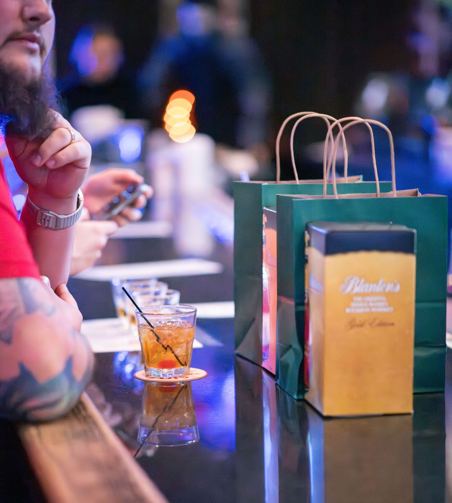 Kilroy's Bar and Grill bourbon tasting event