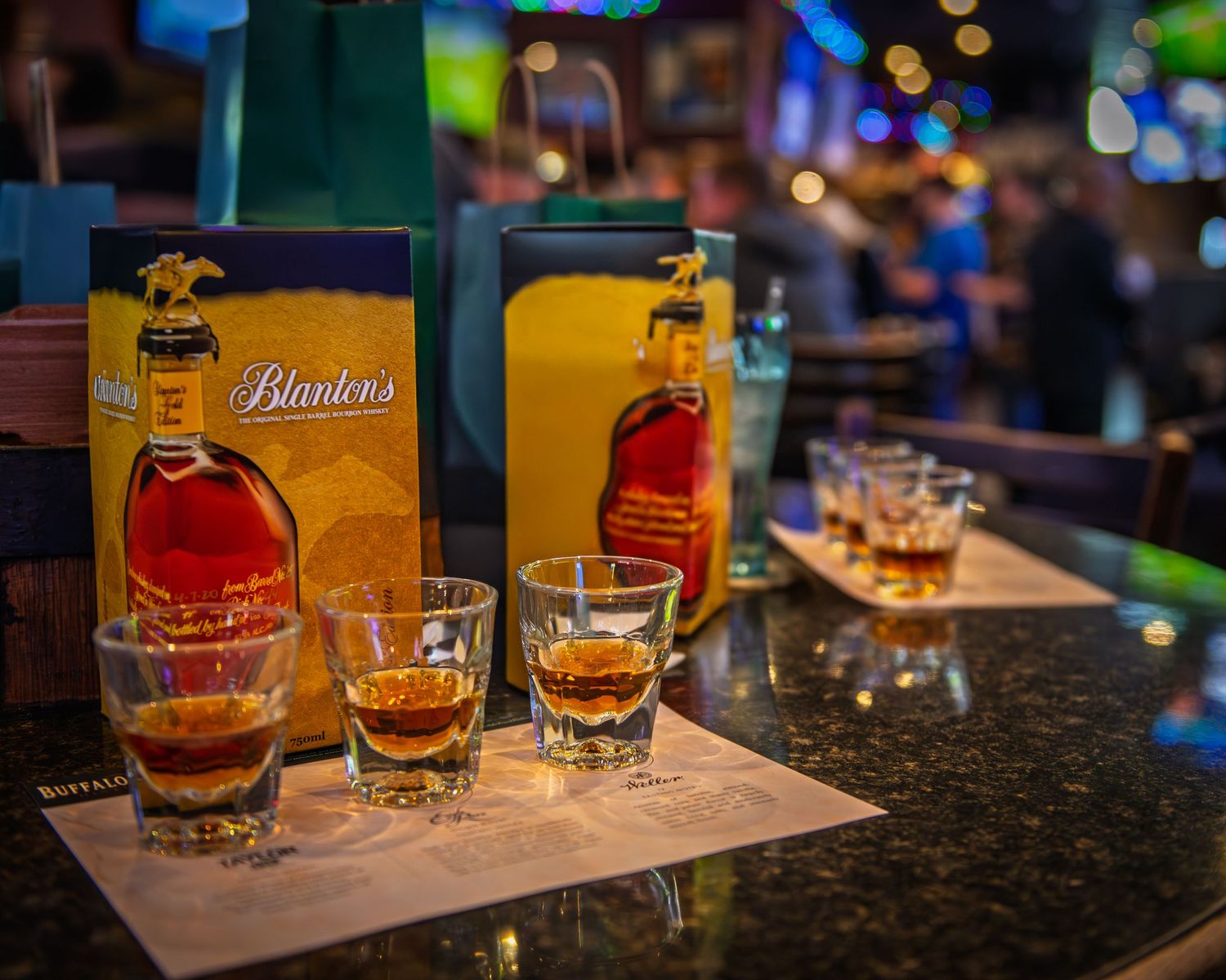 Kilroy's Bar and Grill bourbon tasting event