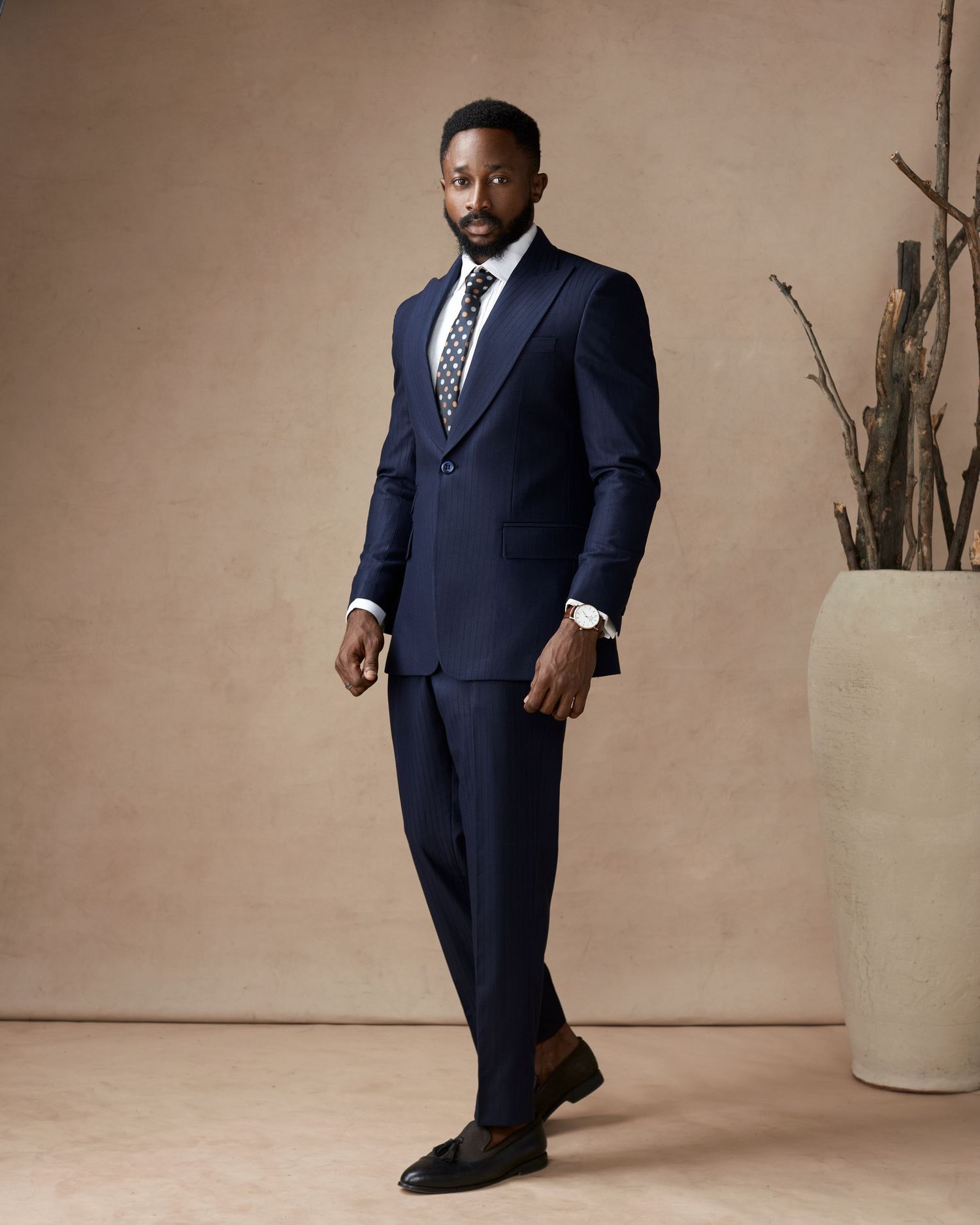 Suits in lagos by BandyFit – crisp fashion lookbook photography by The Loba, a creative photographer in Lagos, Nigeria.