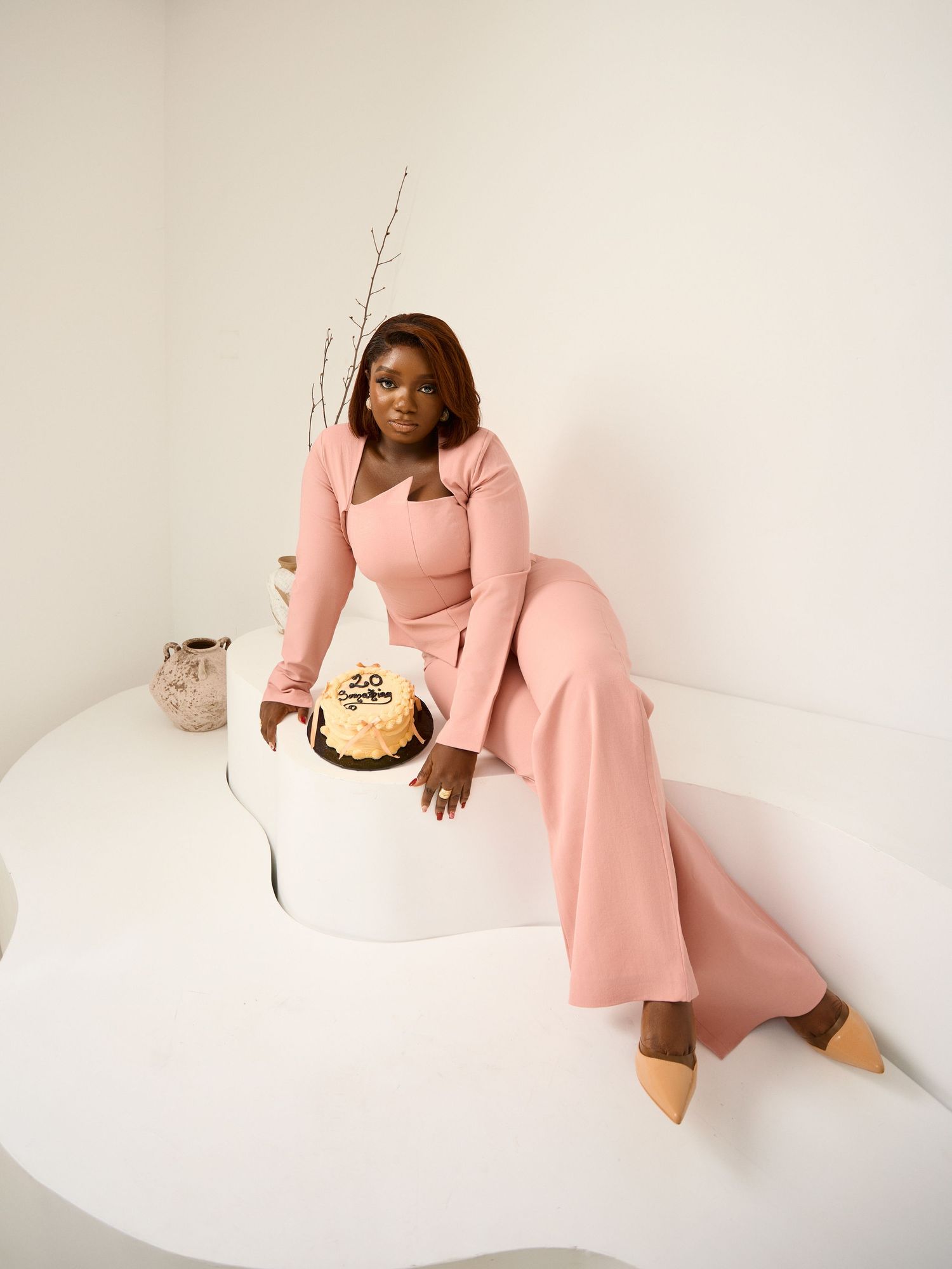Favour by The Loba for The Loba Studios – elegant portrait photography by The Loba, a creative photographer in Lagos, Nigeria.