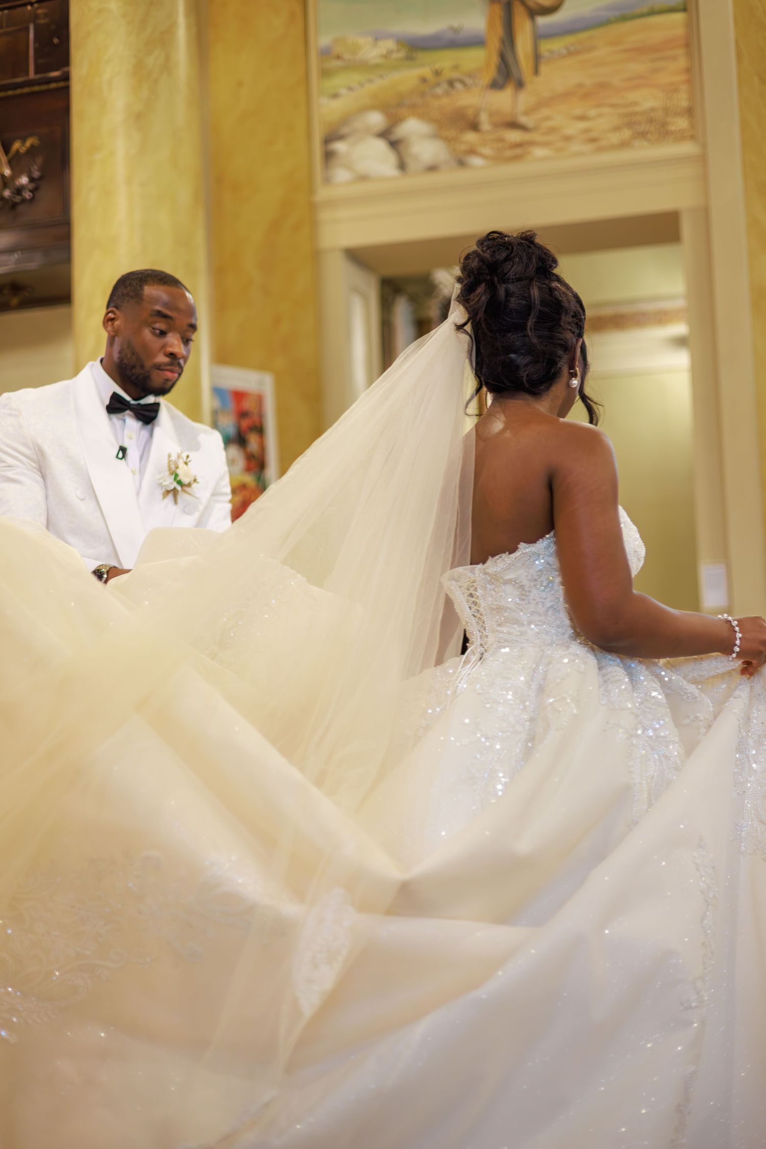 luxury wedding celebration with refined details