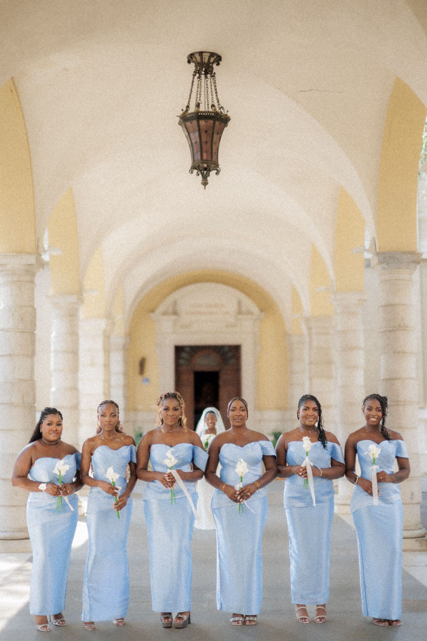 luxury wedding ceremony captured in editorial style