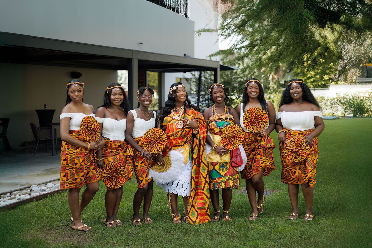luxury wedding ceremony captured in editorial style