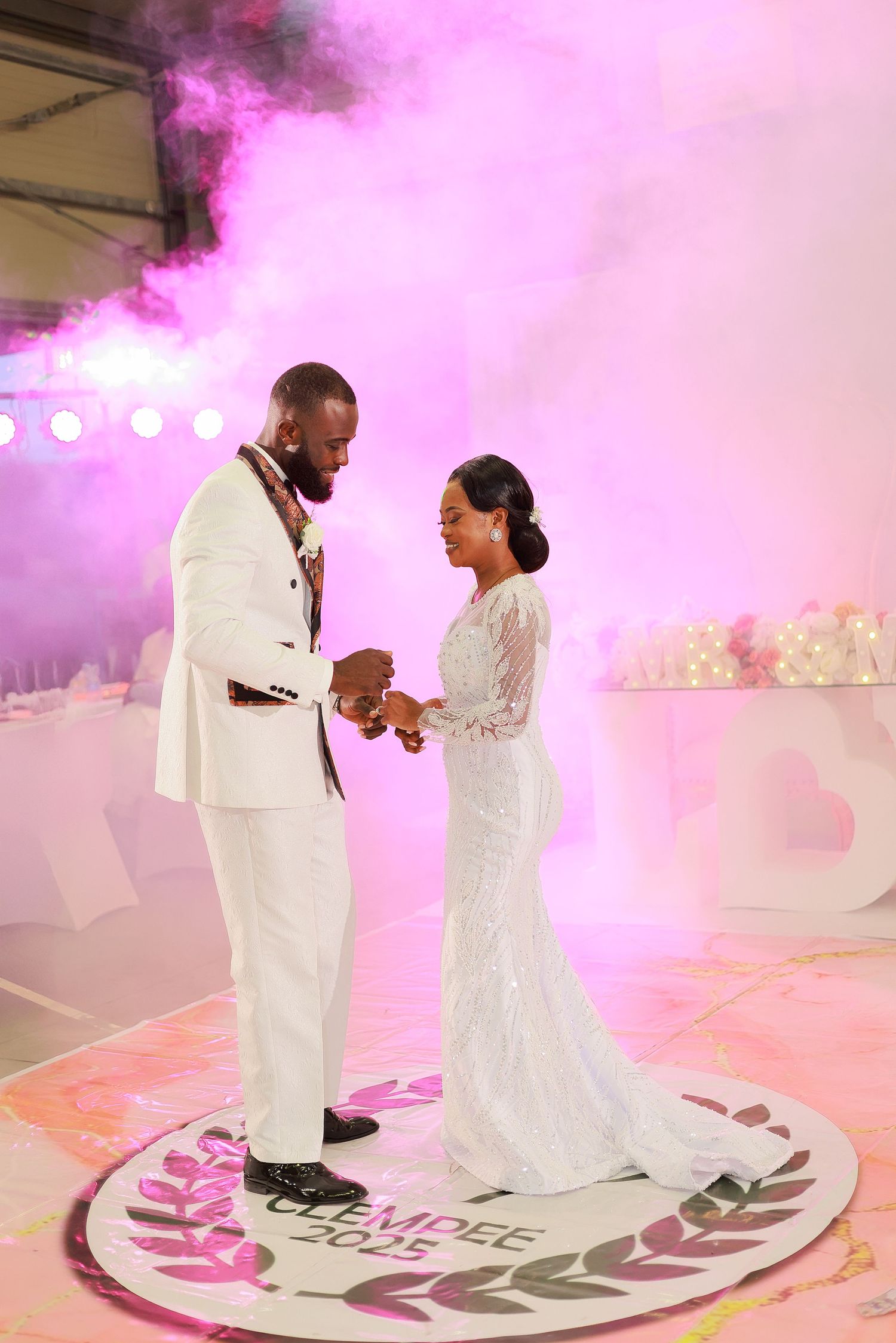 luxury wedding celebration with refined details