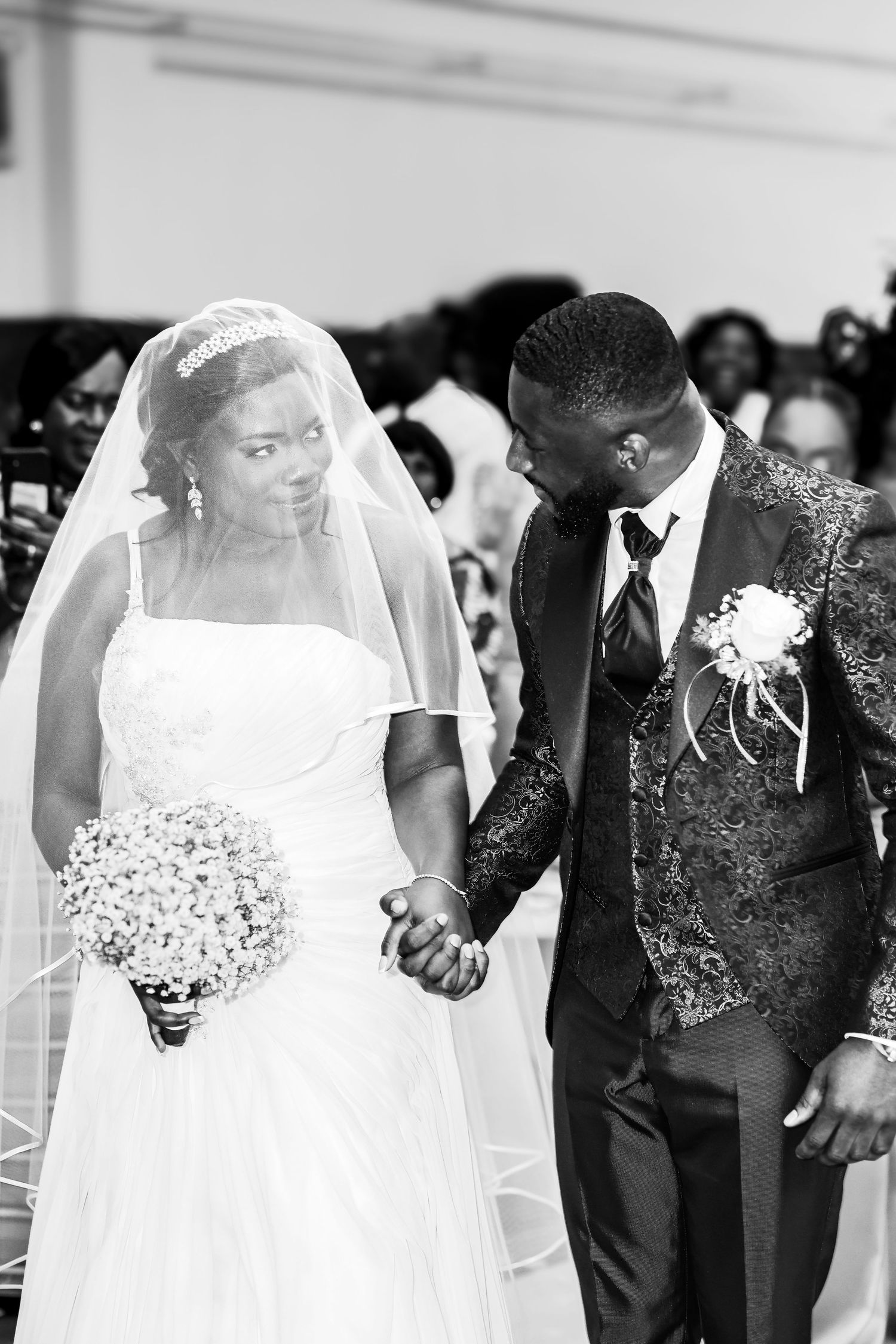 luxury wedding ceremony captured in editorial style