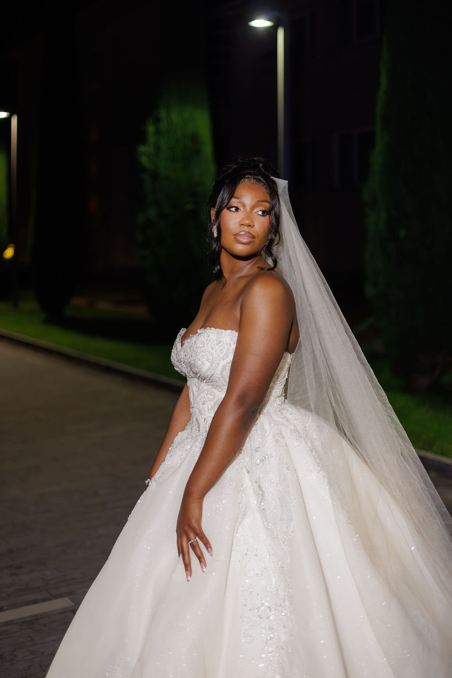 luxury wedding ceremony captured in editorial style