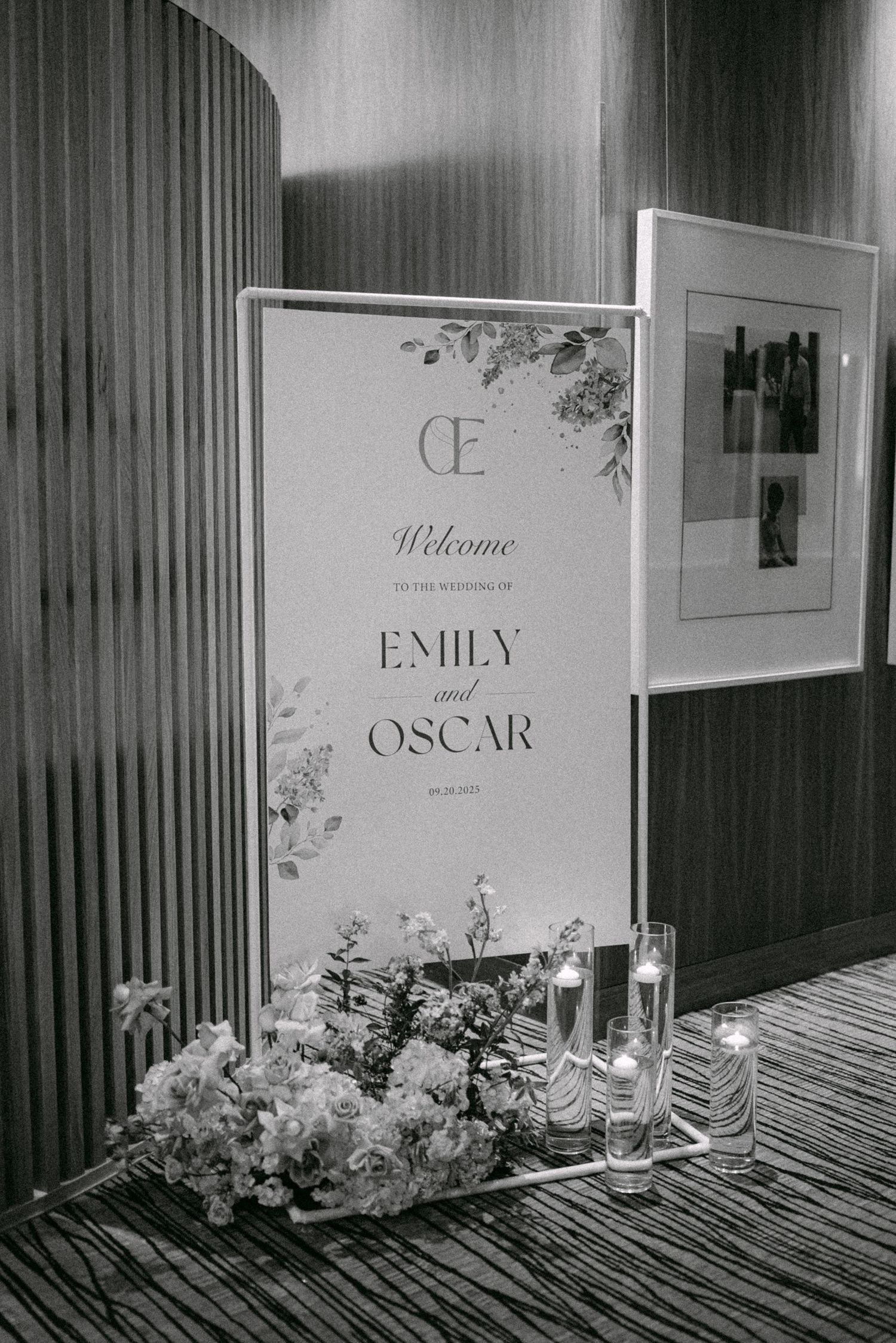 Wedding welcome stationery. Vancouver wedding by Victor Li Photography.
