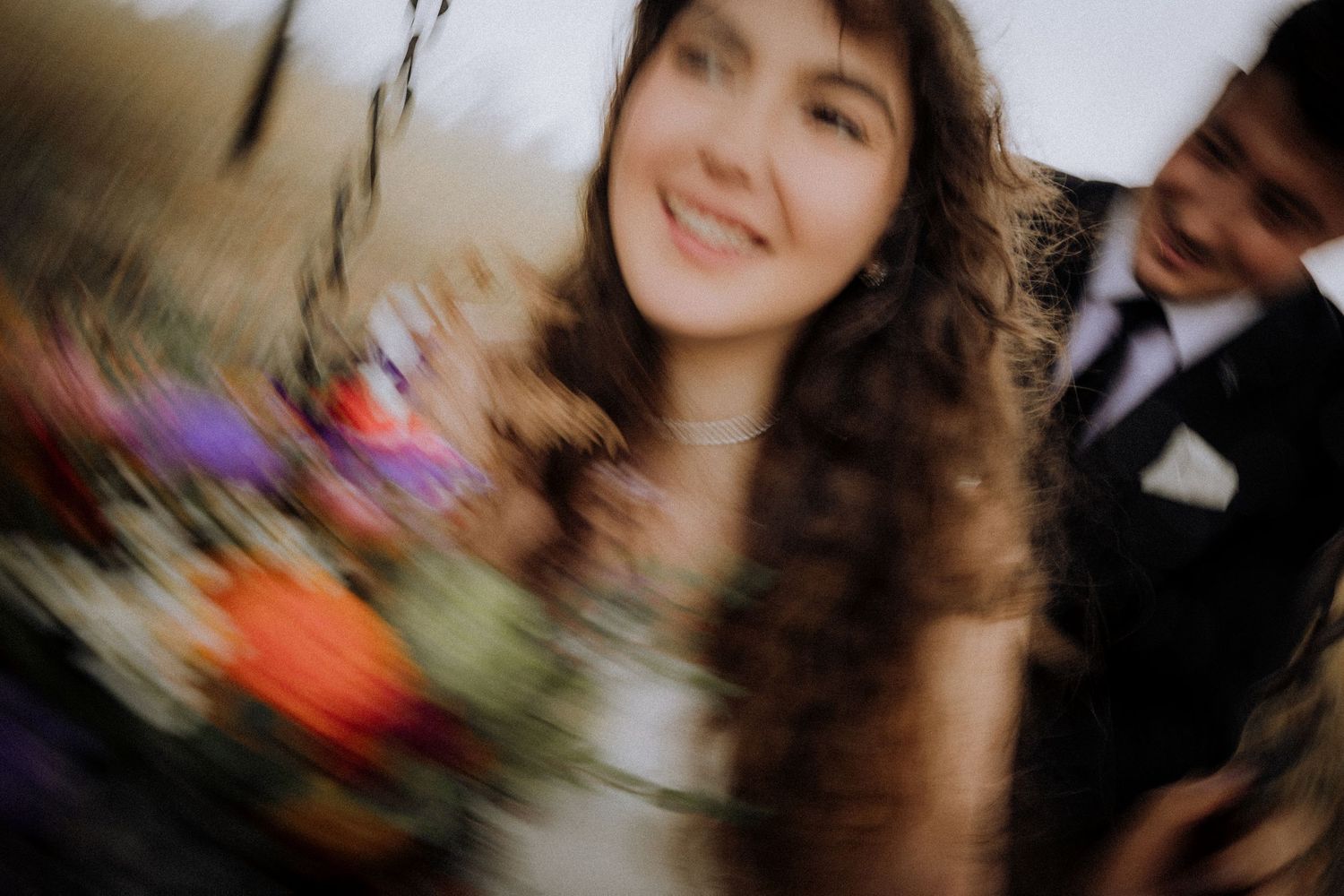 Close-up wedding reception photos capture joyful celebration moments.