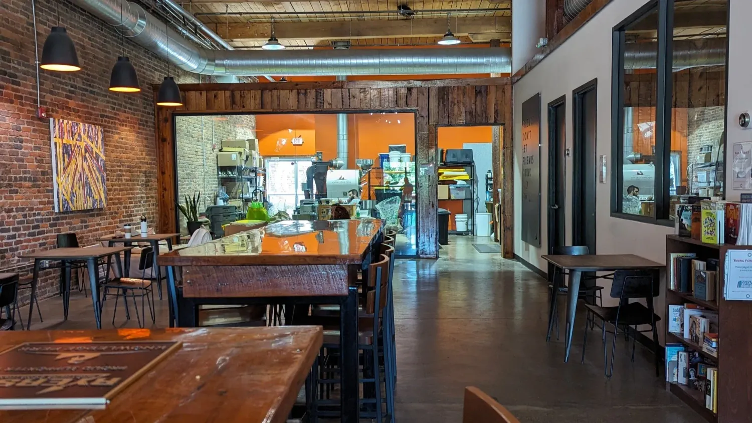 knowledge perk coffee shop in downtown rock hill