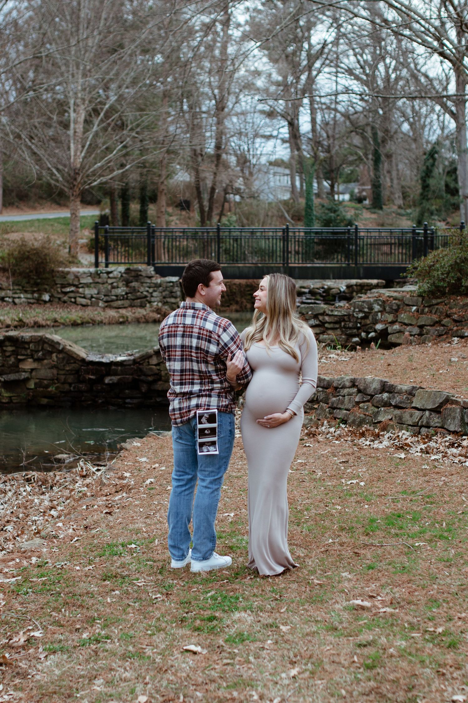 glencairn gardens rock hill maternity session