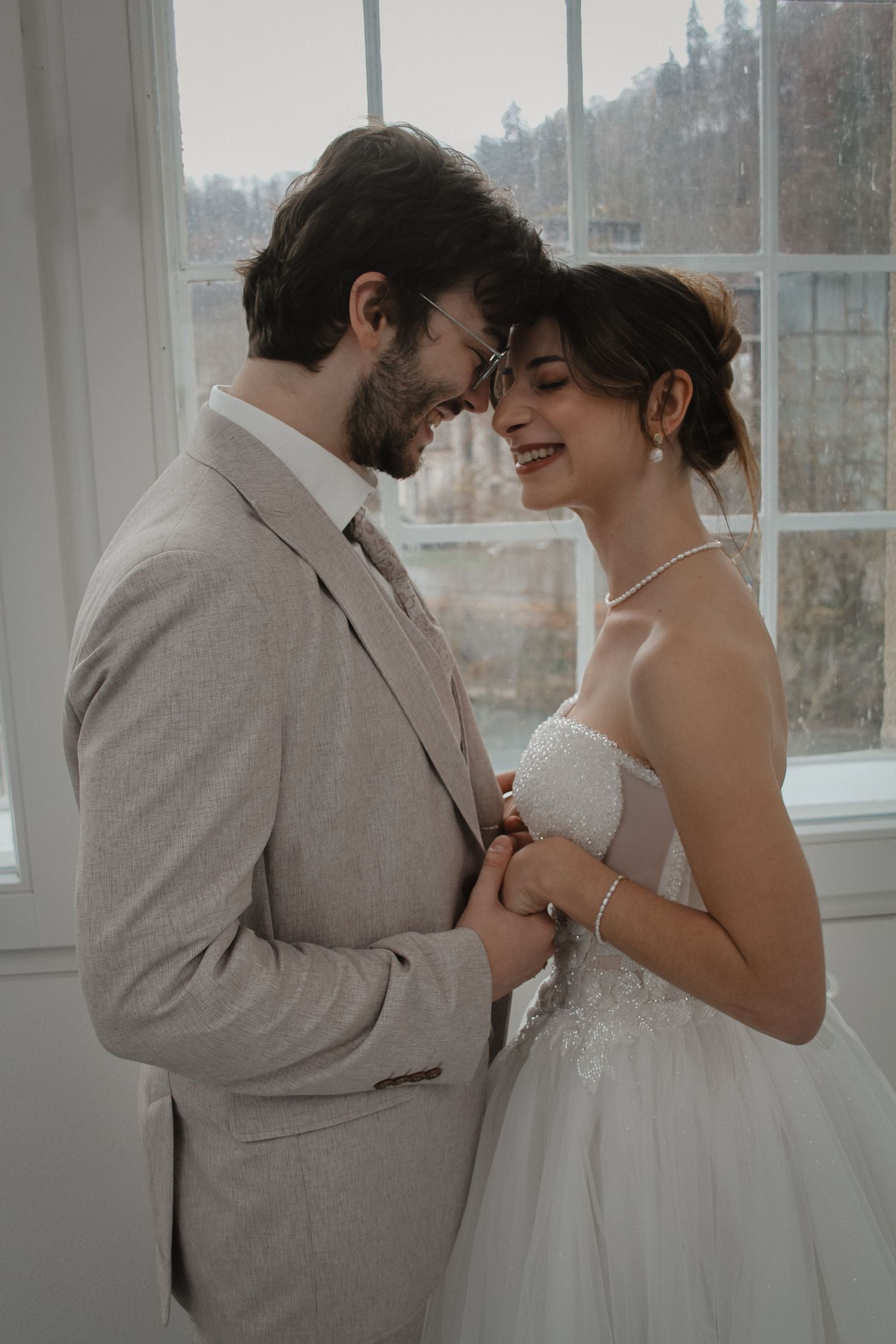 Der First Look – pure Emotionen, echte Reaktionen, unvergessliche Momente. Natürlich und gefühlvoll fotografiert.