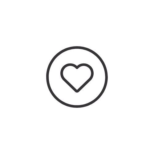 Simple line drawings of three minimalist facial expressions showing happy, love, and neutral emotions.
