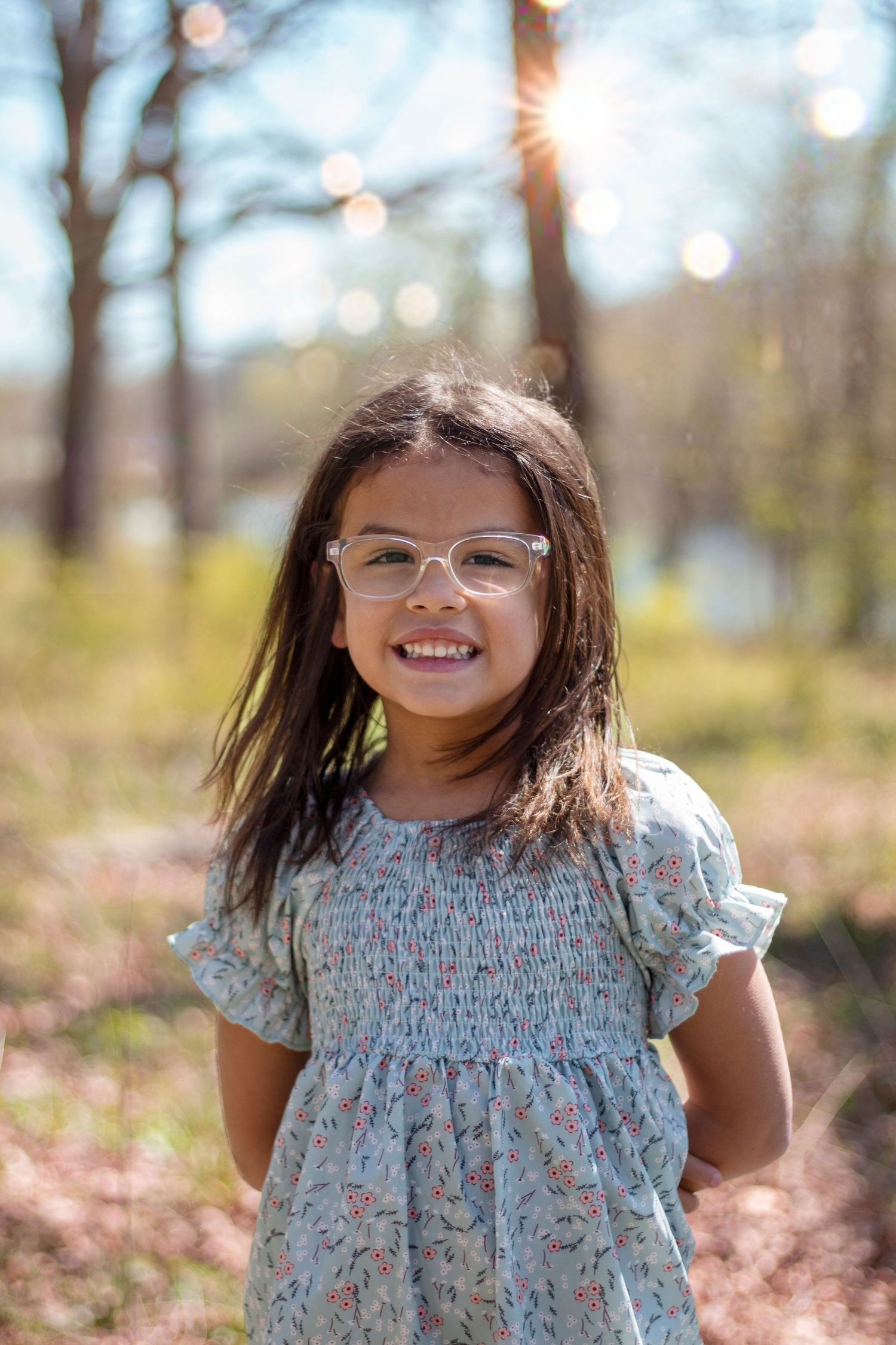 Artistic child portrait captured during a professional photography session in Elgin, IL, featuring soft natural light an