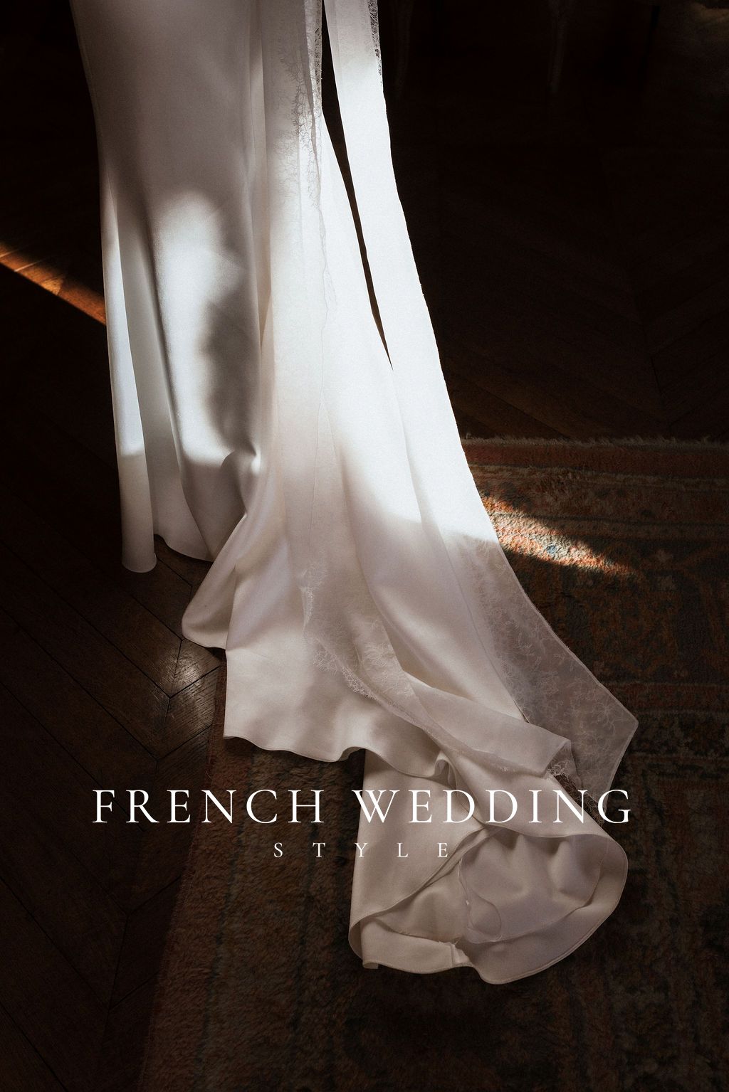 Modern wedding elegance: Couture dress draping by Raw Studio Paris, cinematic France and destination wedding photographer & videographer