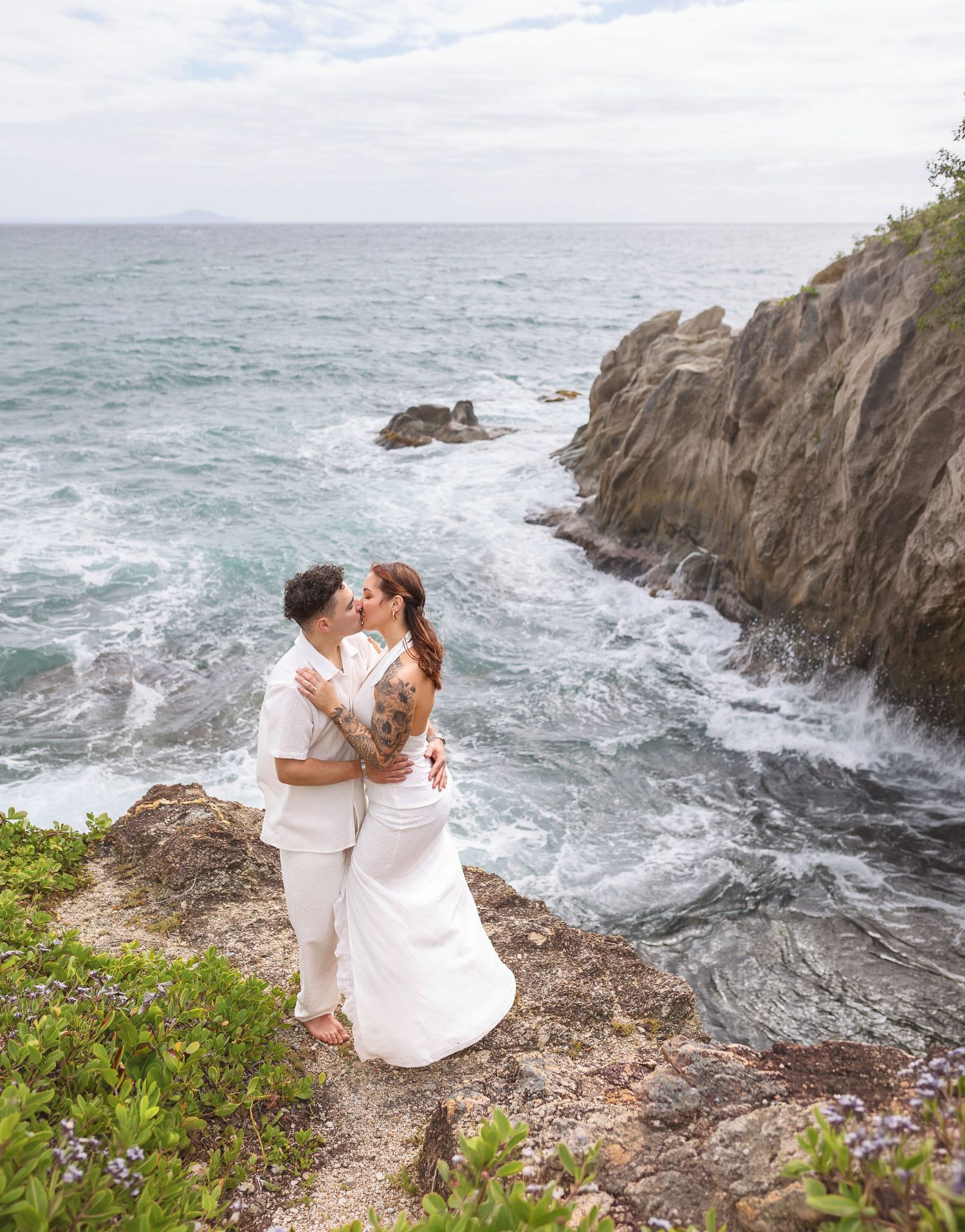 Puerto Rico engagement photographer beach session Palmas Del Mar Humacao