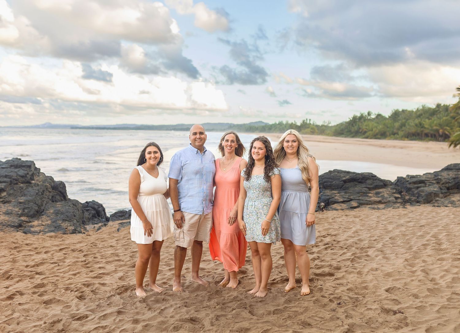 Puerto Rico family vacation photographer beach session Luquillo