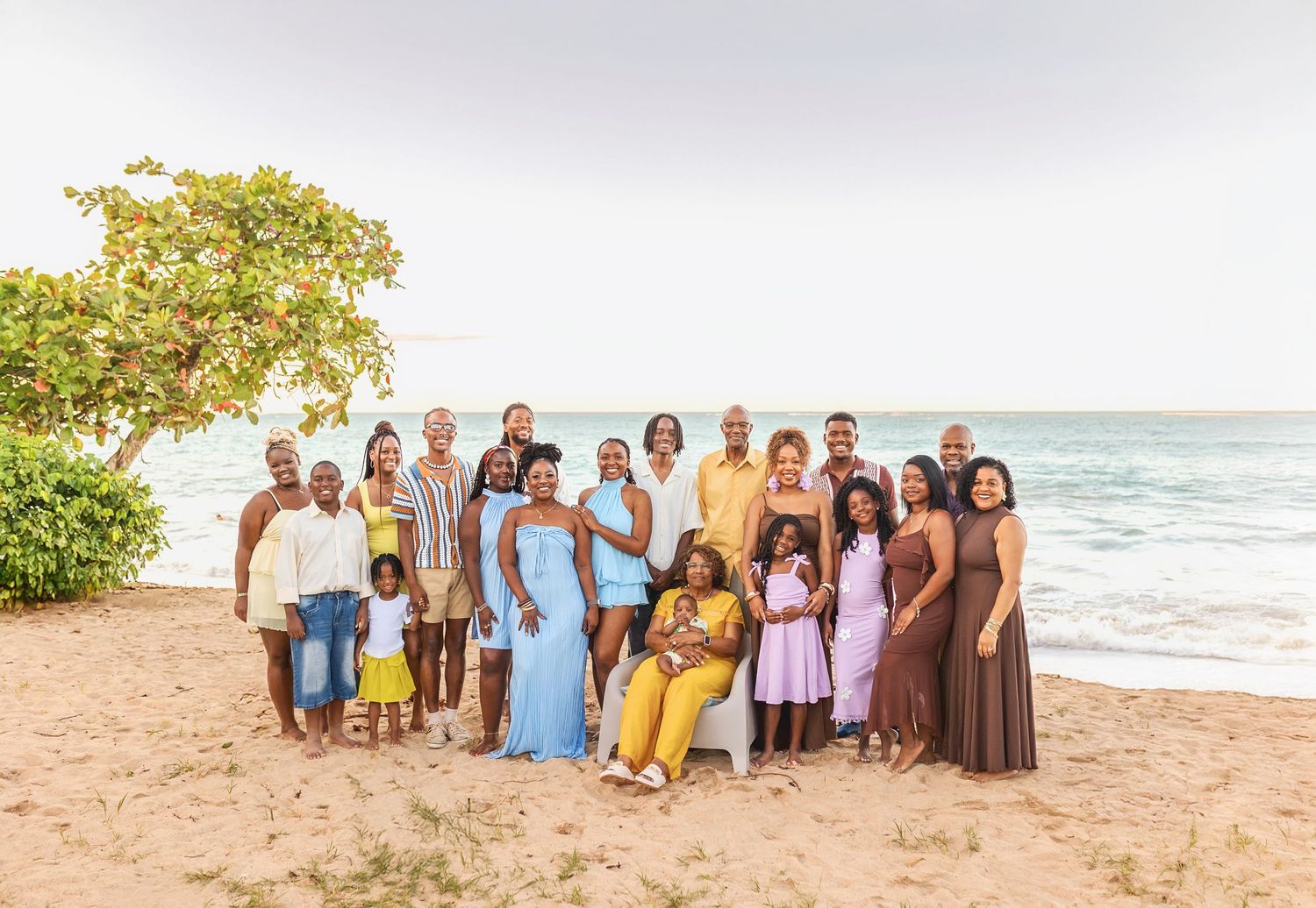 Puerto Rico family photographer beach session Loiza Rio Grande vacation photos