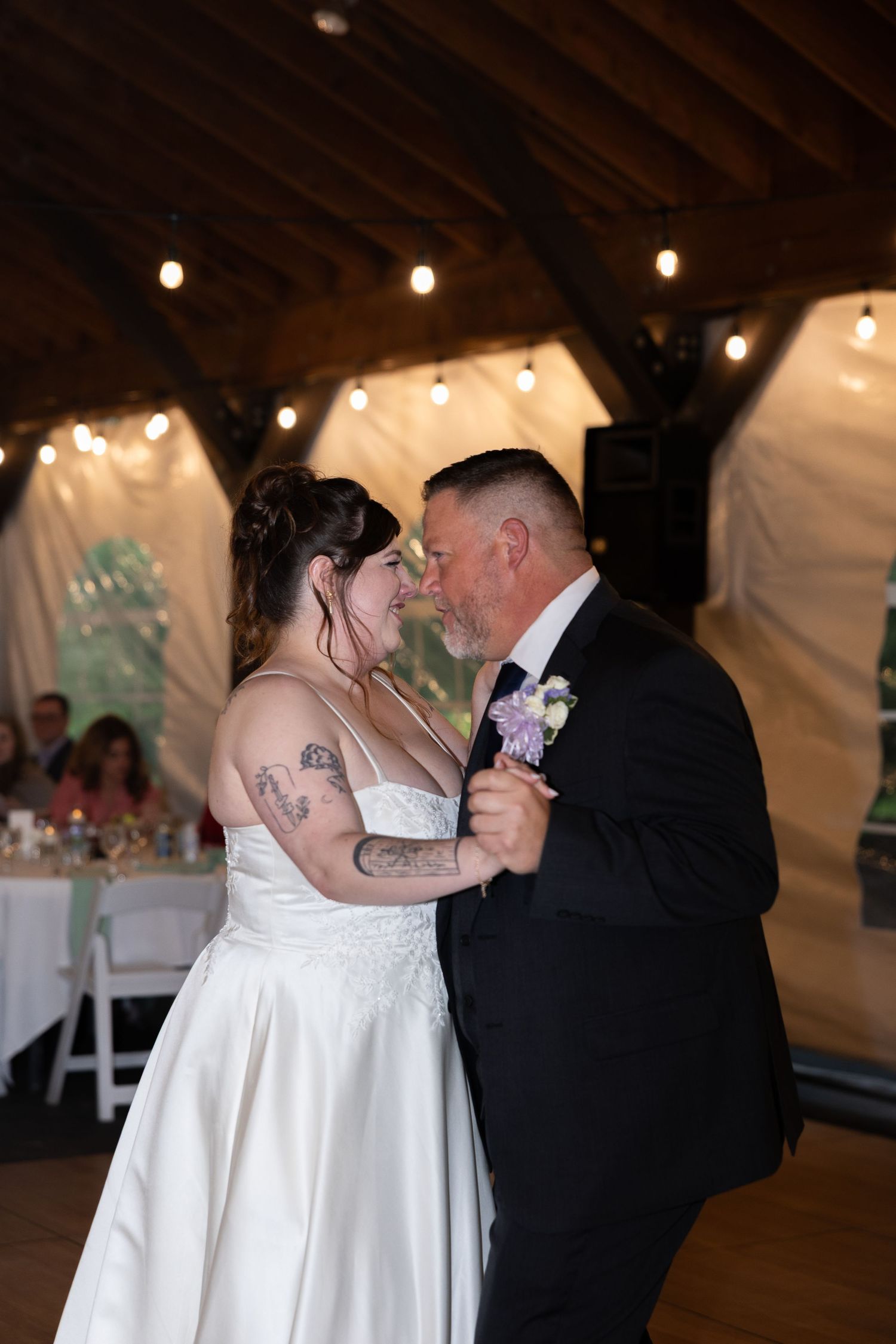 Bride and Father first dance