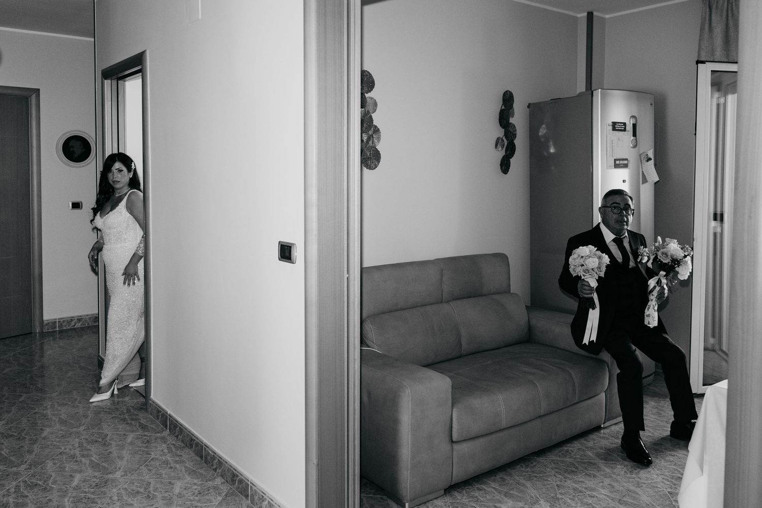 Interior hallway shots showing modern architectural details and furnishings.
