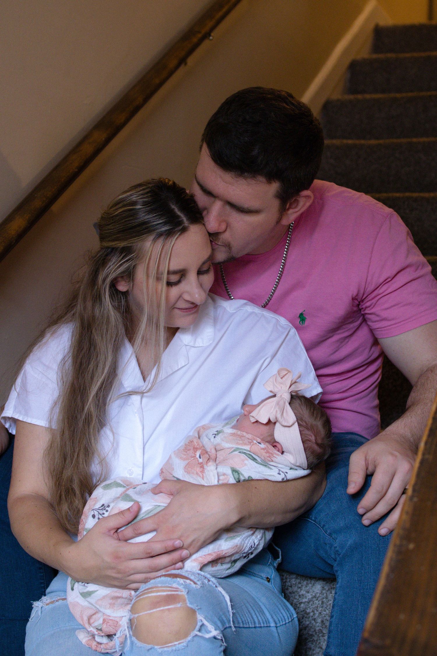 In Home newborn session