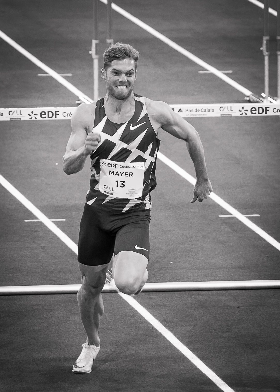 L'athlete Kevin Mayer en action -  Michaël GHYS Photographe portrait à Lille