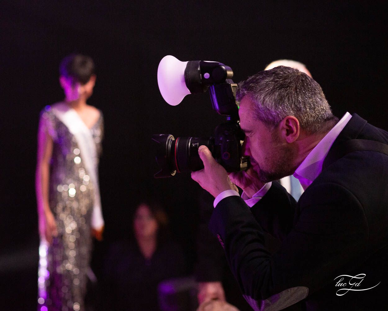 Michael GHYS, Photographe lors de l'élection de Miss Nord Pas de Calais - Photo Luc Gd
