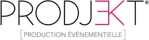 Logo de la société de production évènementielle Prodjekt