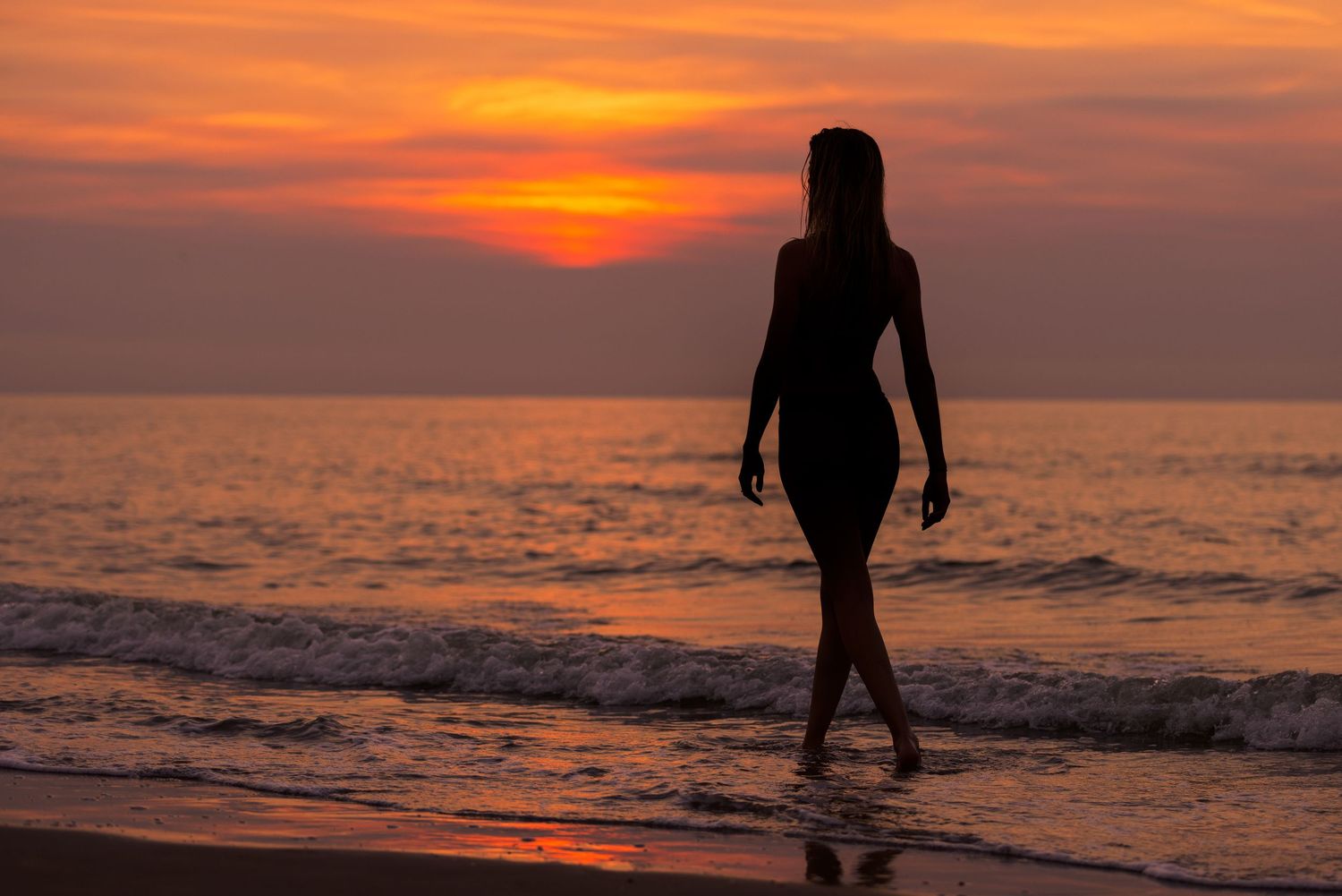 Léa Brydenbach, coucher de soleil- Michaël GHYS Photographe Lille