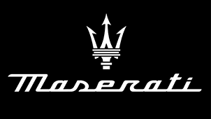 Logo de la marque de voitures de prestige Maserati