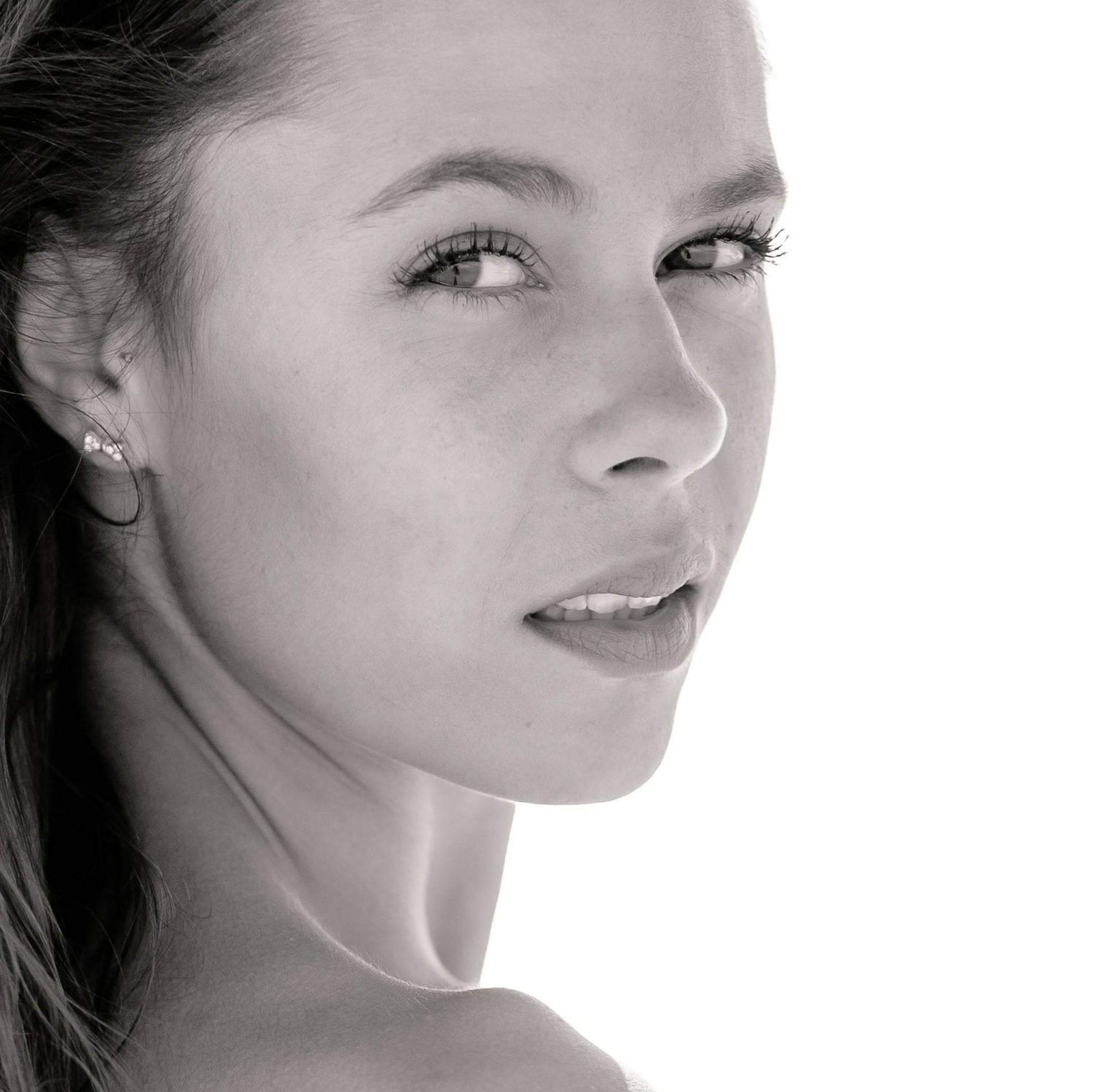 Portrait close-up d'Inés - Michaël GHYS Photographe portrait à Lille