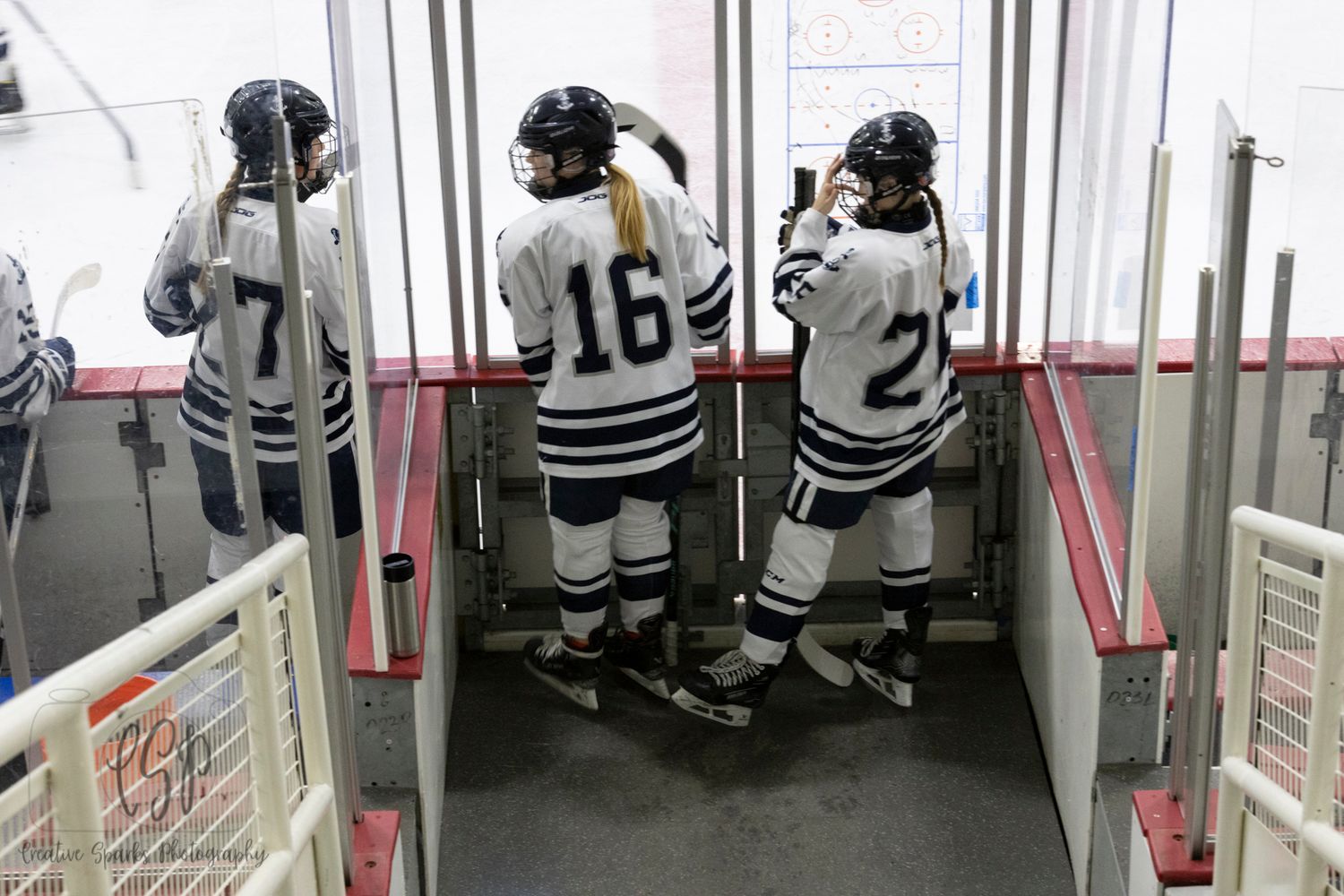 Sports photography in Northern Minnesota showcasing game action and teamwork