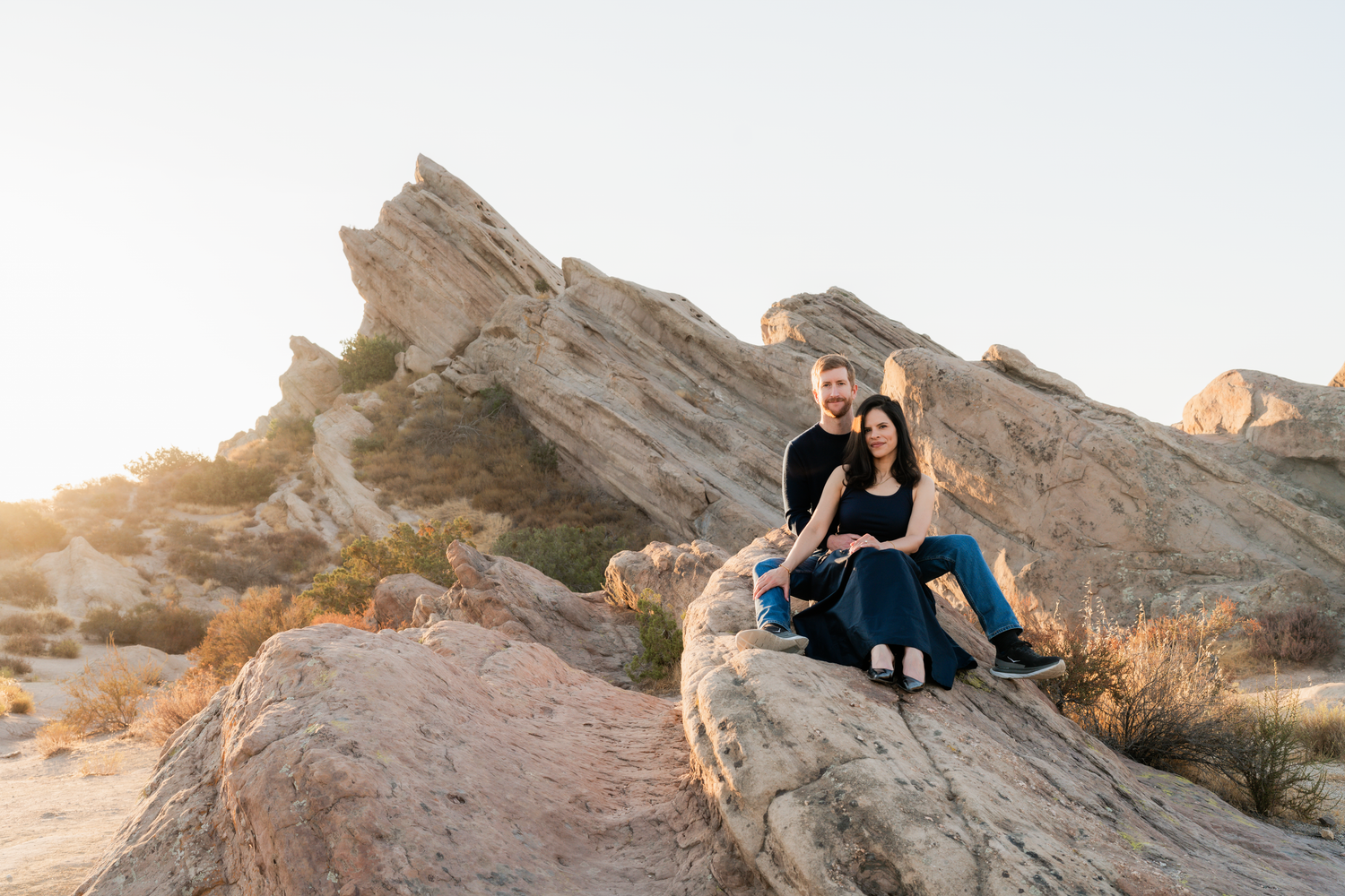Engagement Couples Photography in Vasquez Rocks Los Angeles by Tim Guerrero