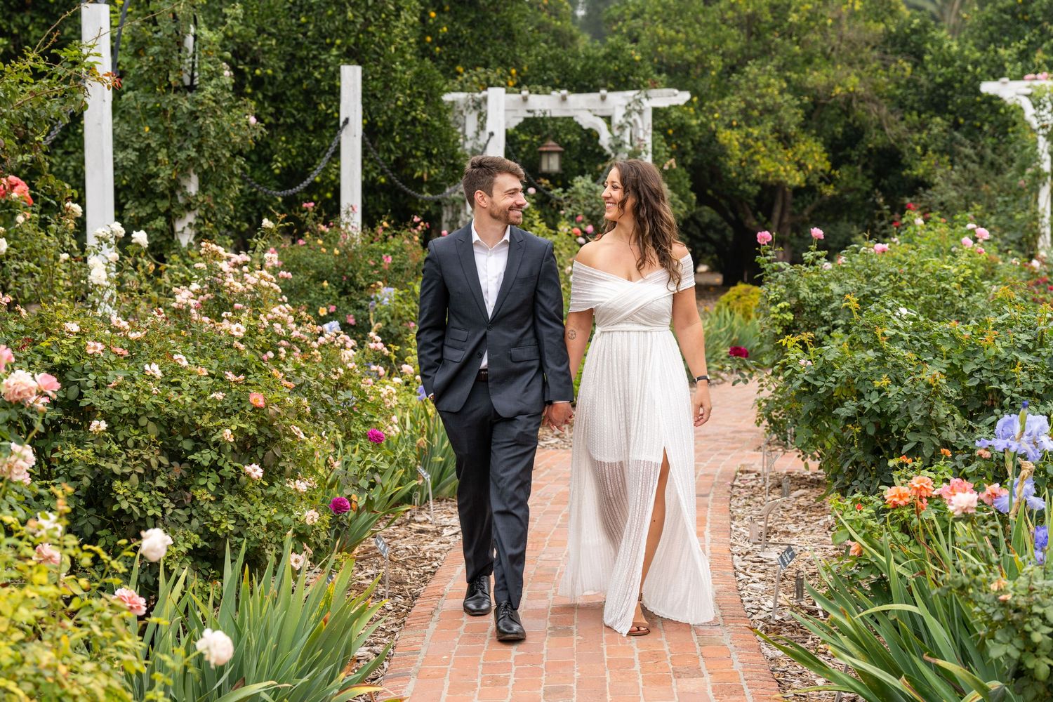 Los Angeles County Arboretum & Botanic Garden Arcadia Engagement Photography Session by Photographer Tim Guerrero San Gabriel Valley SGV