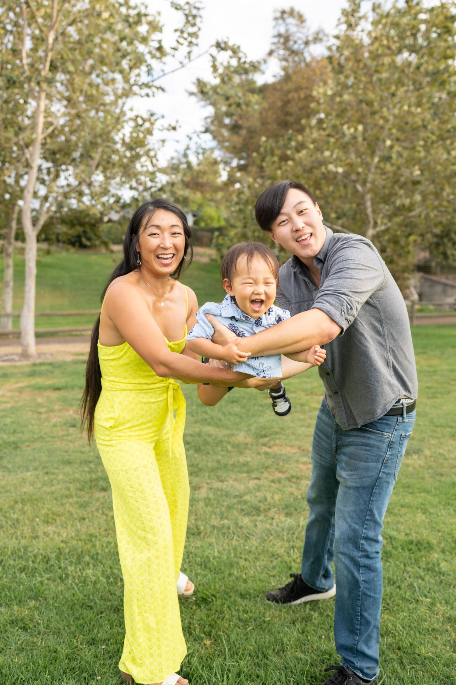 Family Photography at Snow Creek Park in Walnut California by Photographer Tim Guerrero