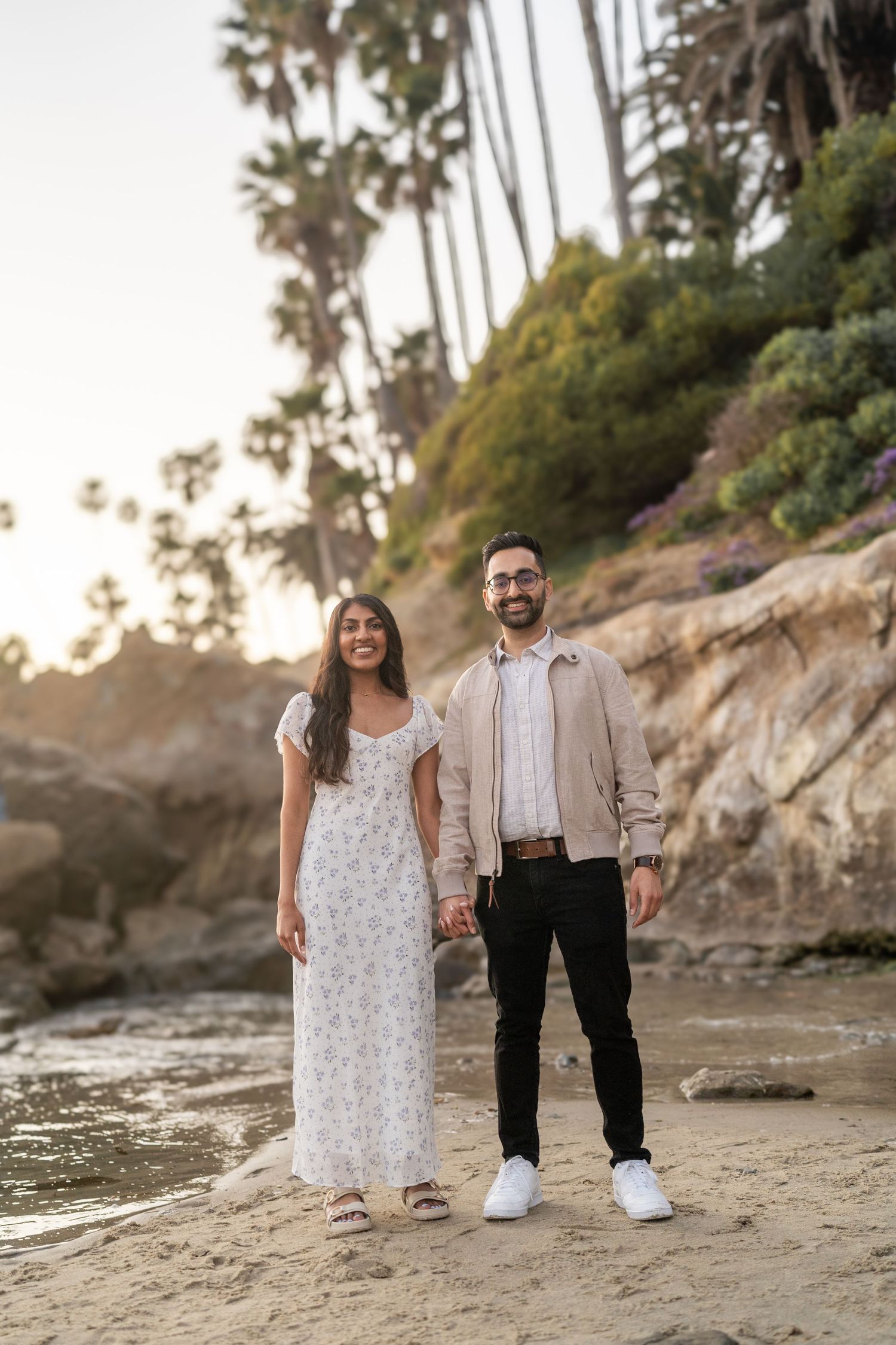 Engagement Couples Photography at Heisler Park in Laguna Beach California by Photographer Tim Guerrero from Pasadena