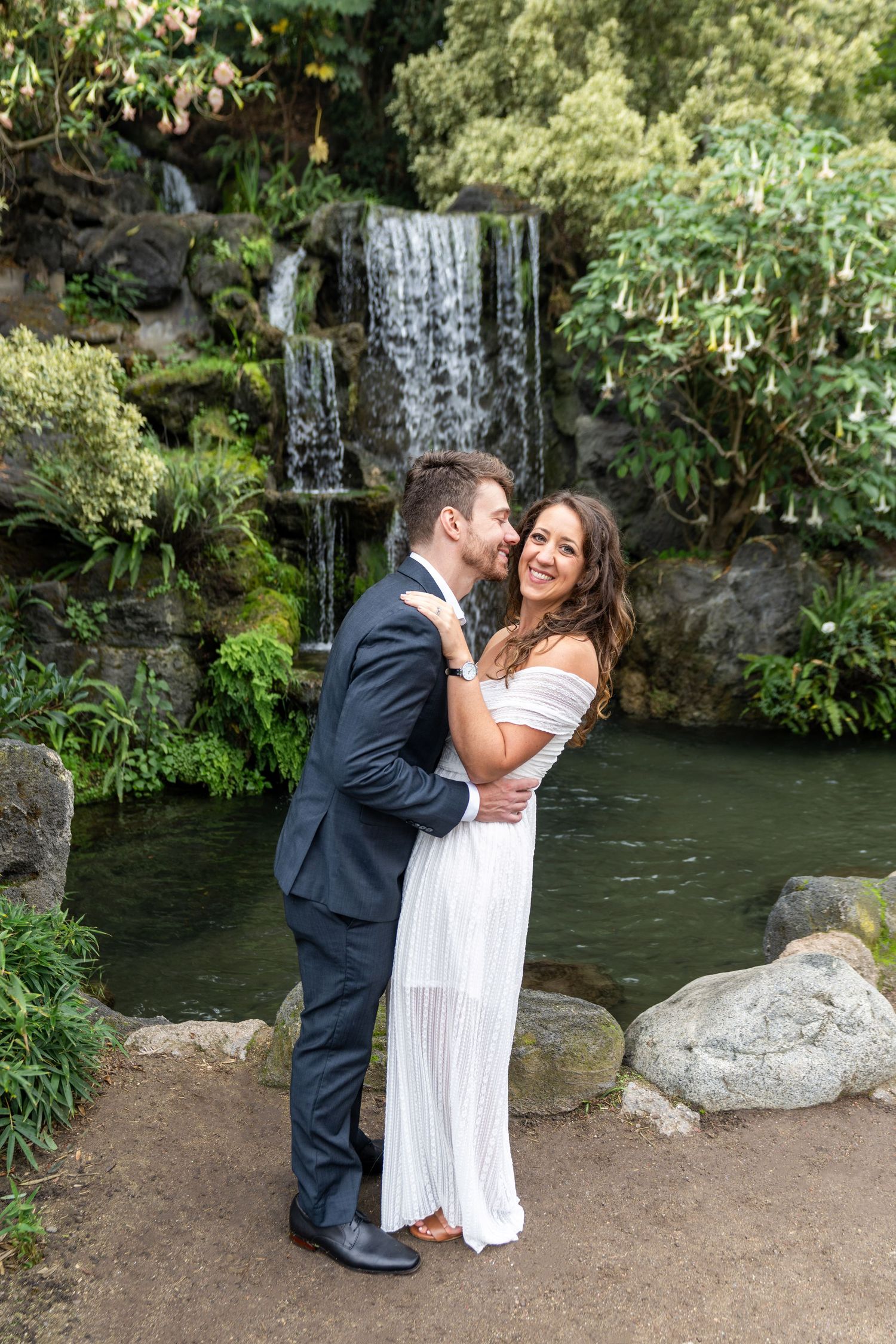 Engagement Couples Photography at Los Angeles Arboretum in Arcadia California by Photographer Tim Guerrero from Pasadena