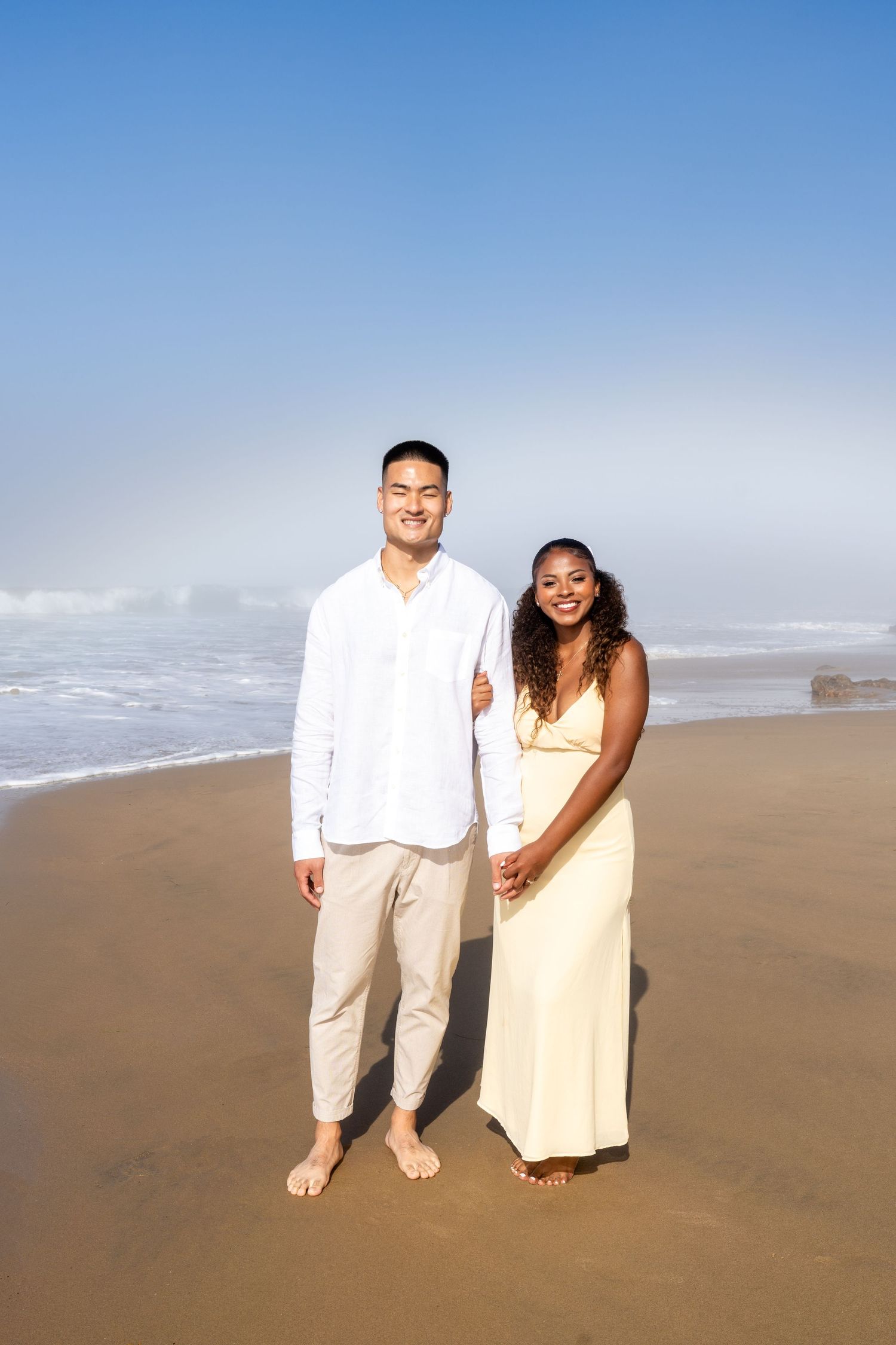 Engagement Couples Photography at Crystal Cove State Park in Laguna Beach California by Photographer Tim Guerrero Sunrise from Pasadena